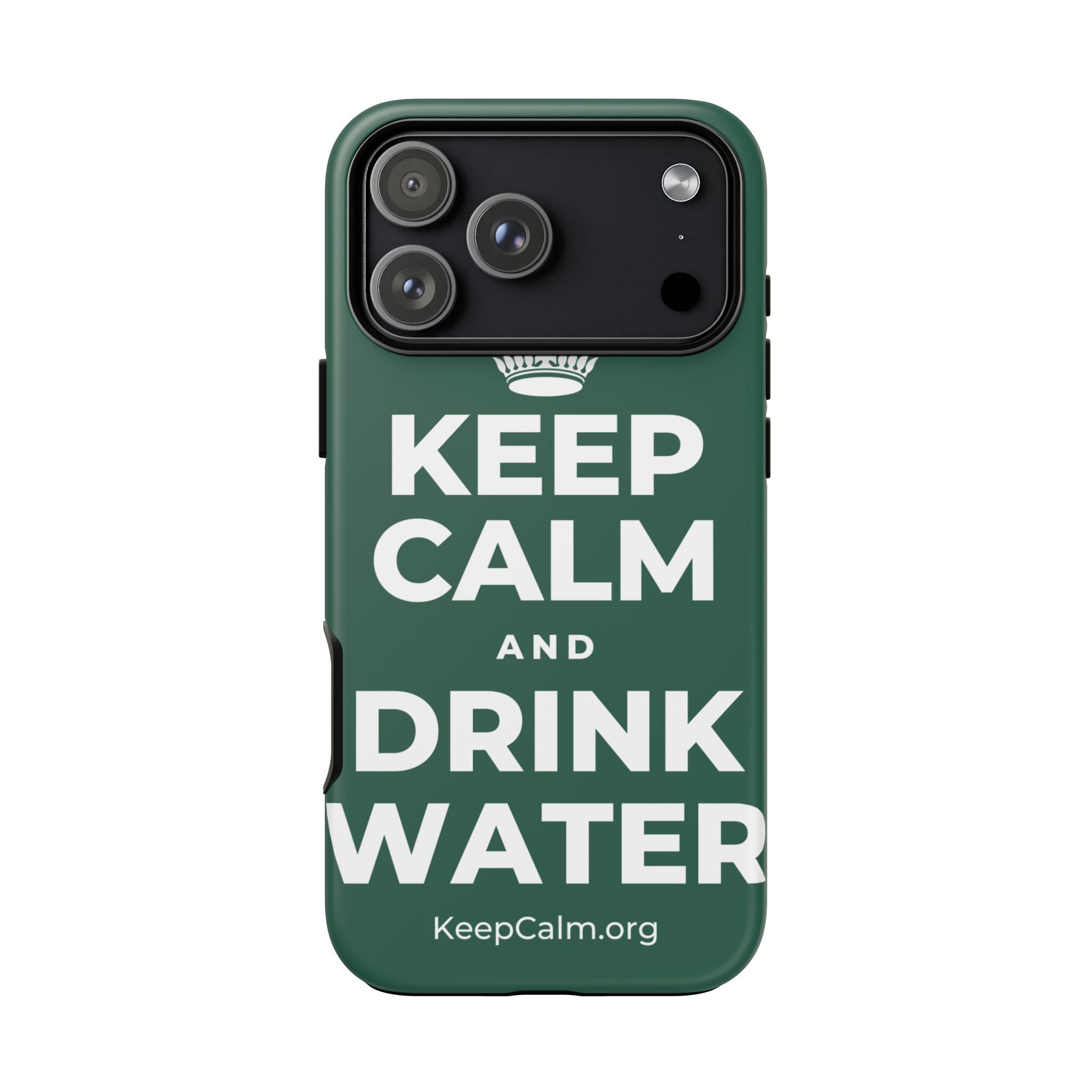 KEEP CALM AND DRINK WATER Phone Case