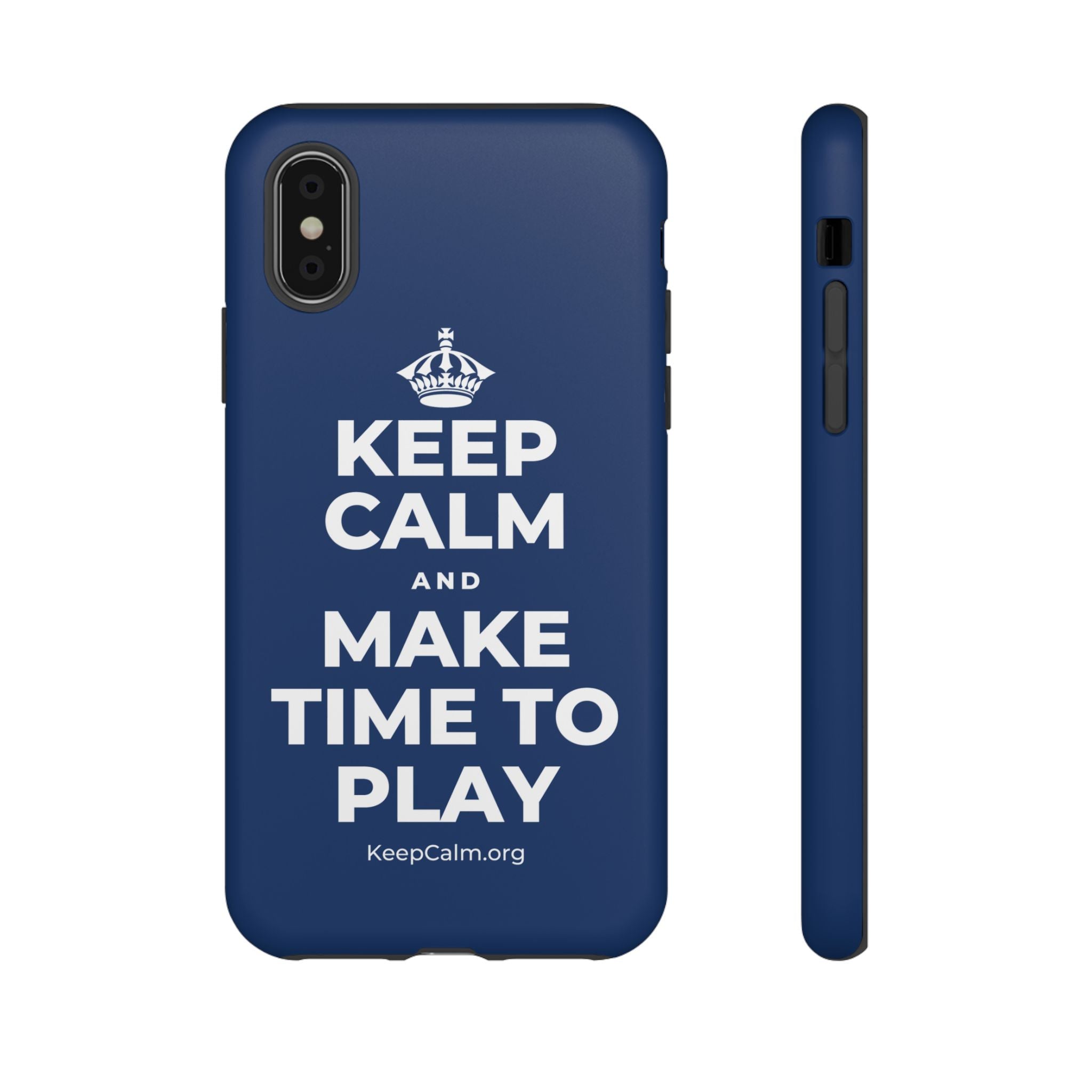 KEEP CALM AND MAKE TIME TO PLAY Phone Case