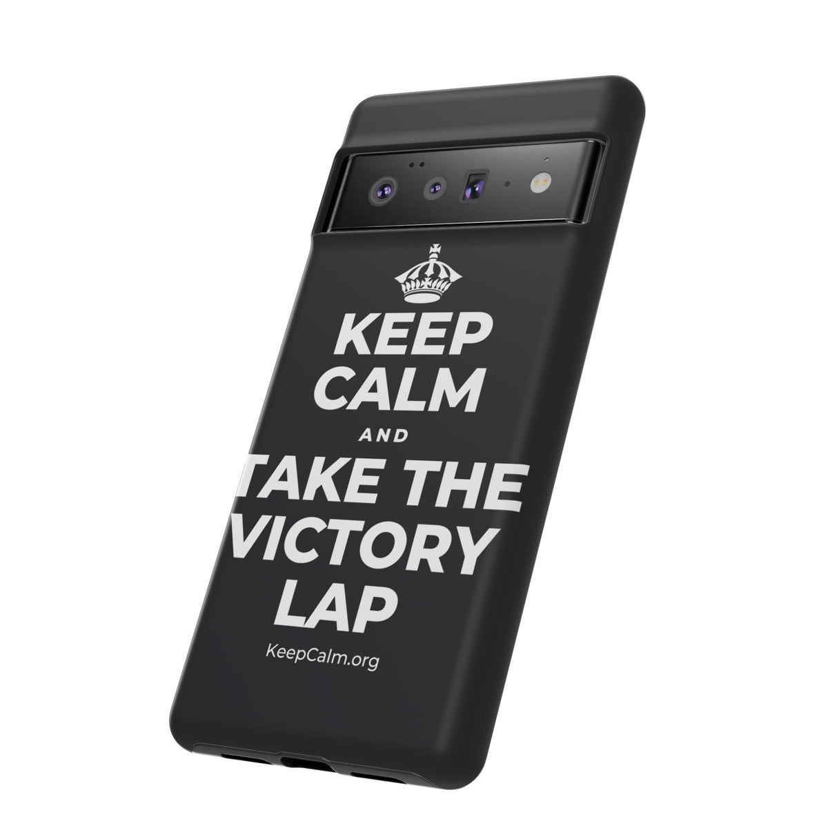 KEEP CALM AND TAKE THE VICTORY LAP Phone Case (Dark)