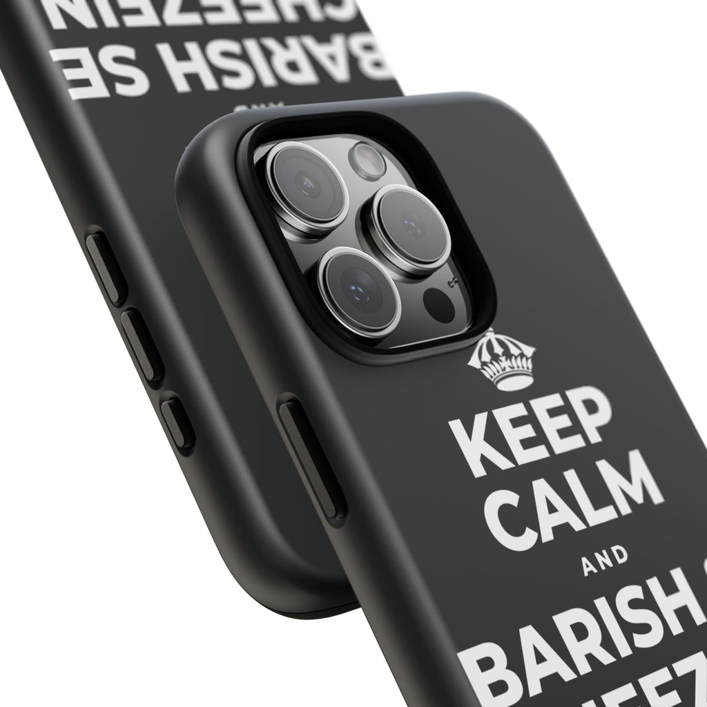 KEEP CALM AND BARISH SE CHEEZEIN BADHTI HAIN Phone Case (Dark)