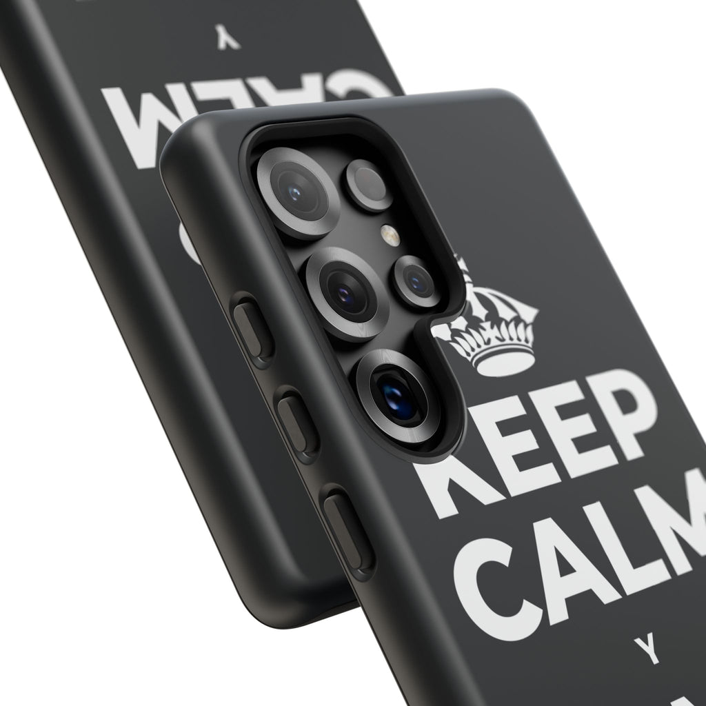 KEEP CALM Y TOMA AGUA Phone Case (Dark)