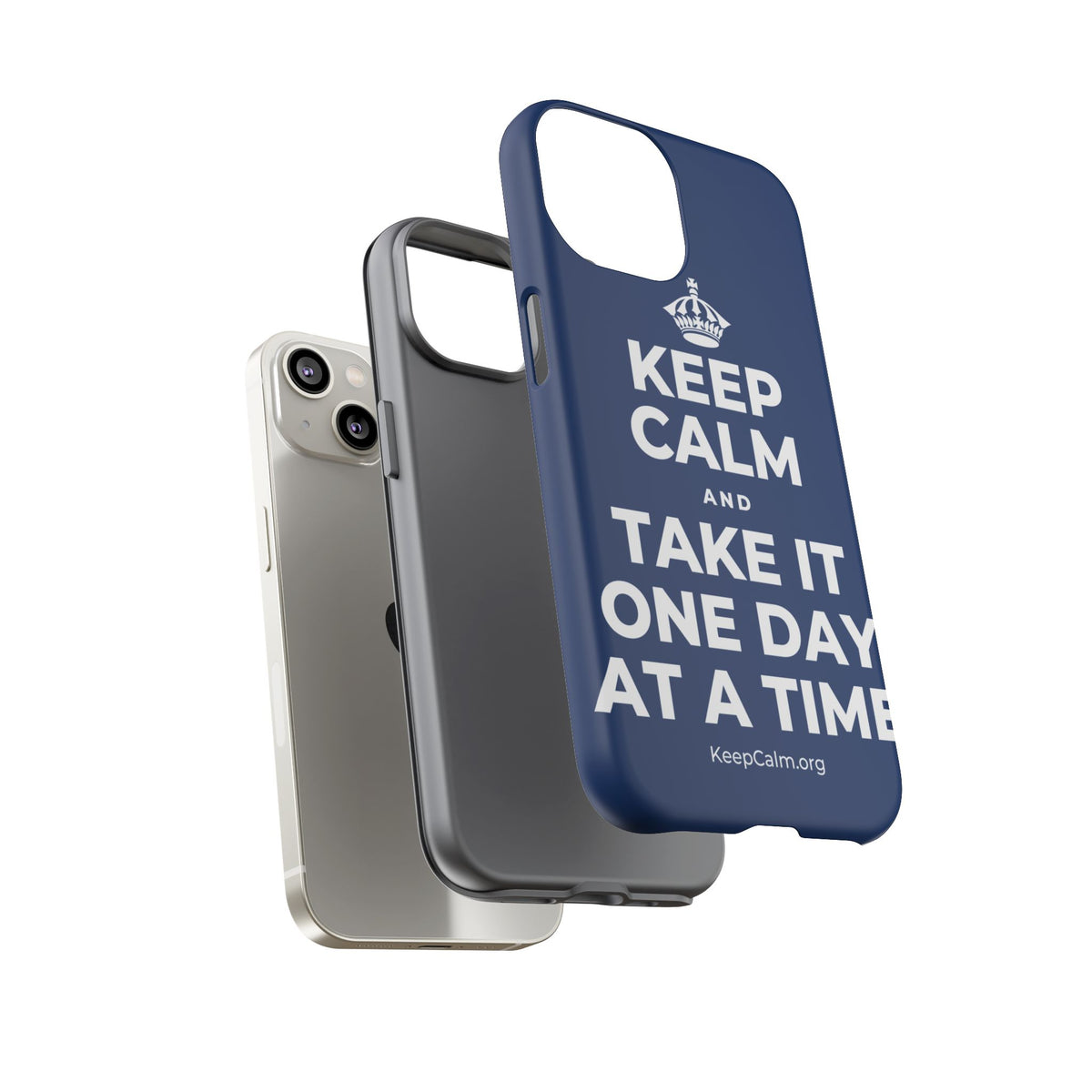 KEEP CALM AND TAKE IT ONE DAY AT A TIME Phone Case
