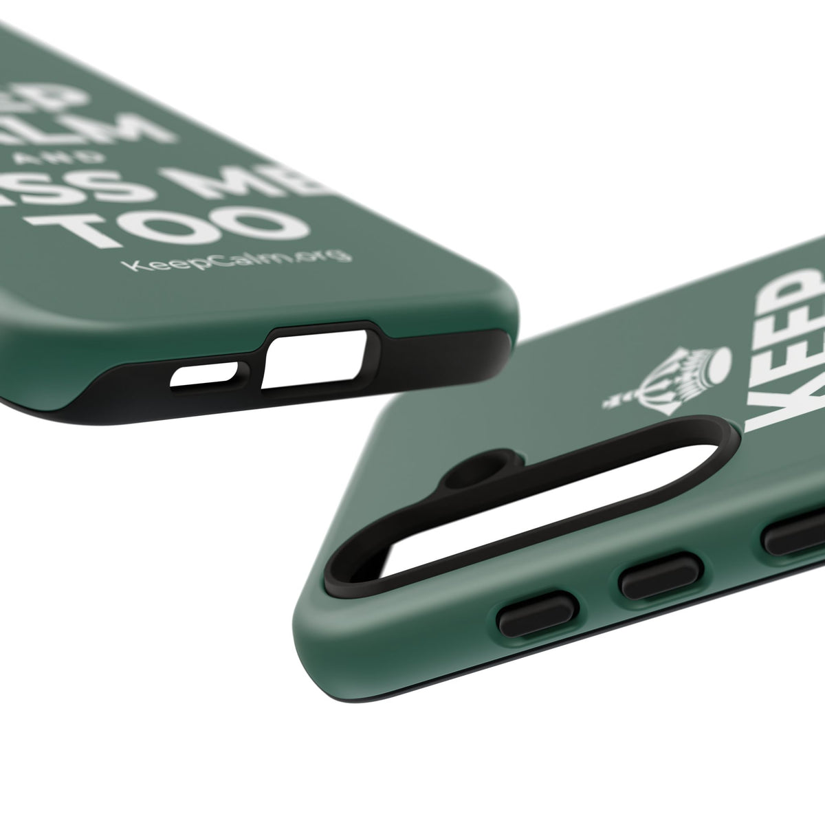 KEEP CALM AND MISS ME TOO Phone Case