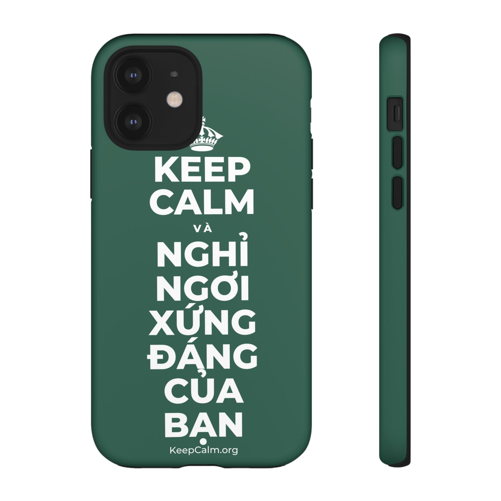 KEEP CALM VÀ NGHỈ NGƠI XỨNG ĐÁNG CỦA BẠN Phone Case