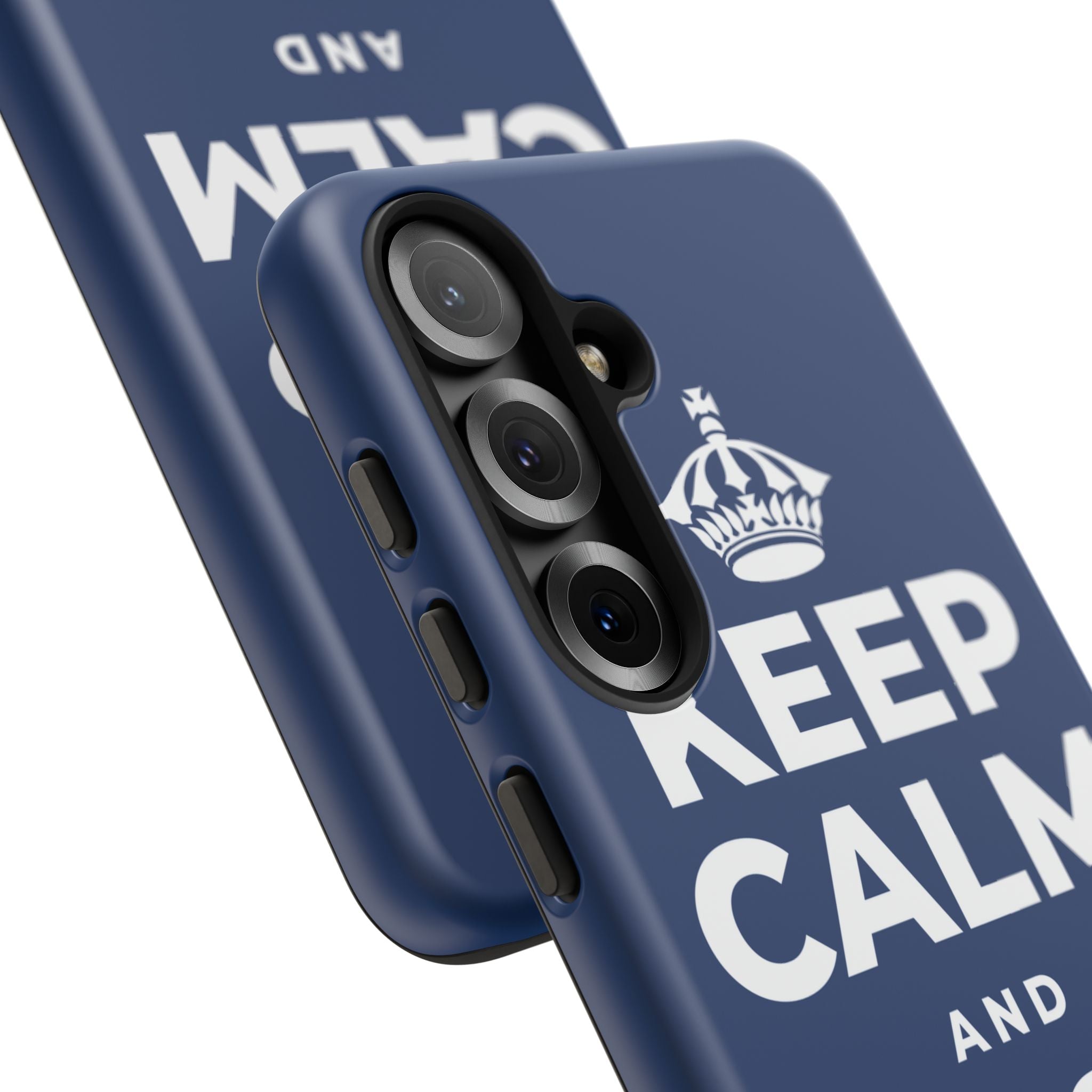 KEEP CALM AND JUST BE Phone Case