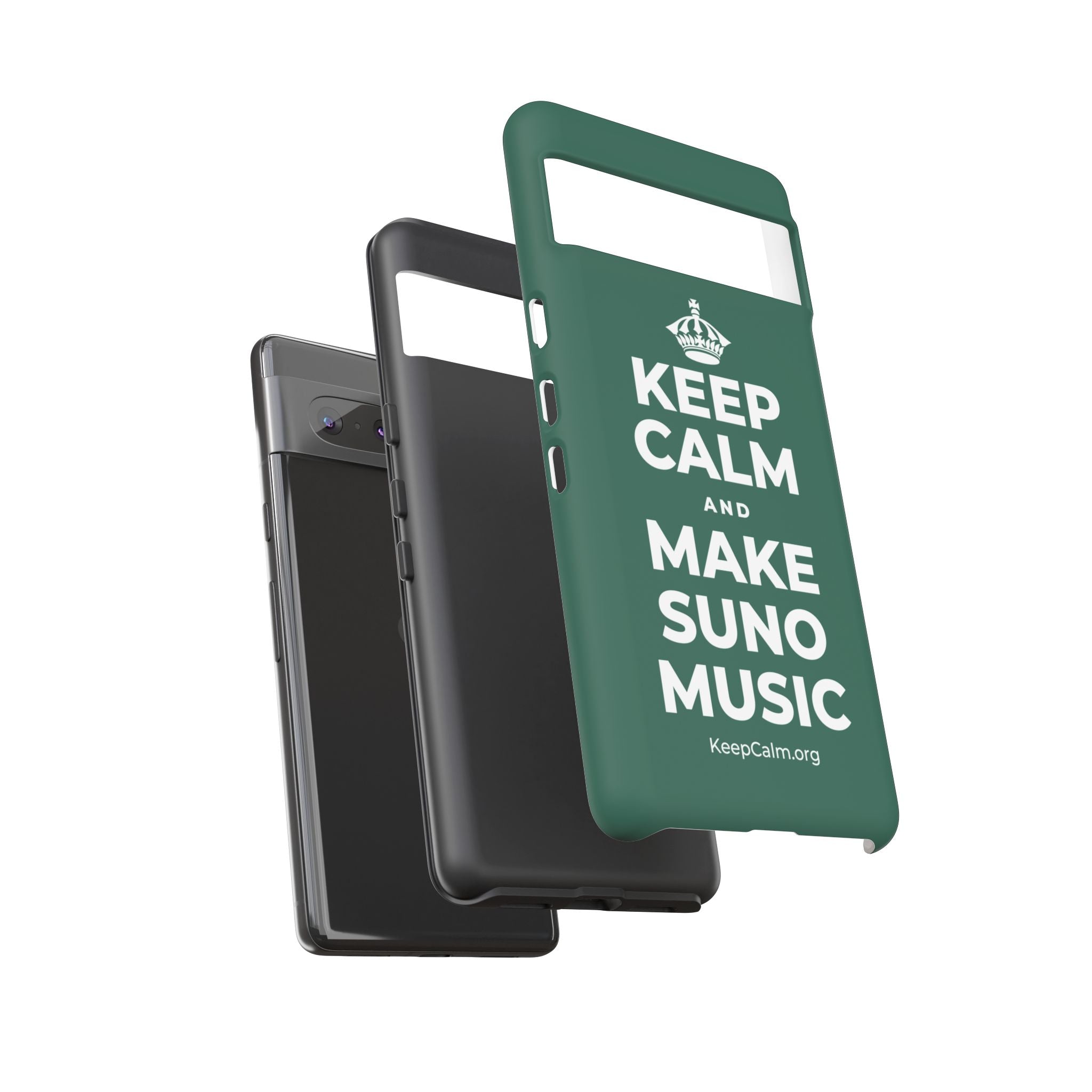 KEEP CALM AND MAKE SUNO MUSIC Phone Case