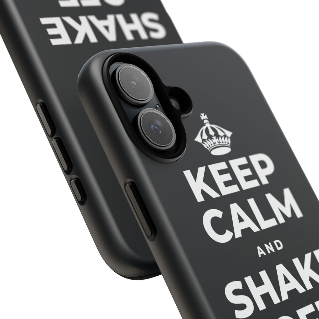 KEEP CALM AND SHAKE OFF THE WINTER Phone Case (Dark)