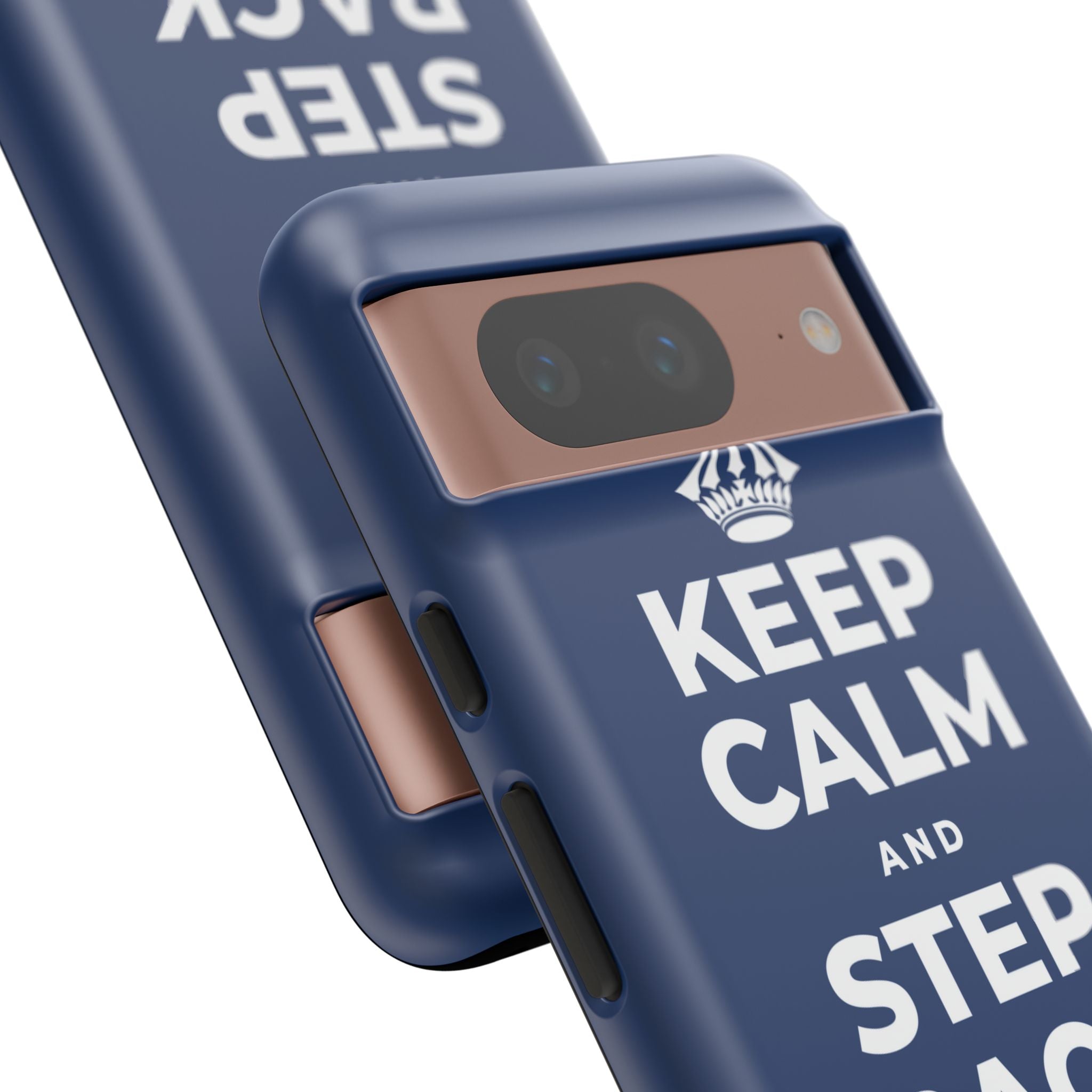 KEEP CALM AND STEP BACK A SEC Phone Case