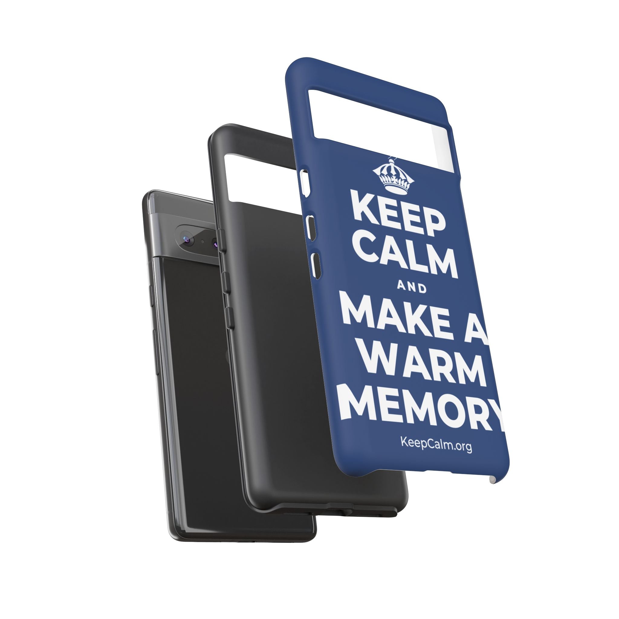 KEEP CALM AND MAKE A WARM MEMORY Phone Case