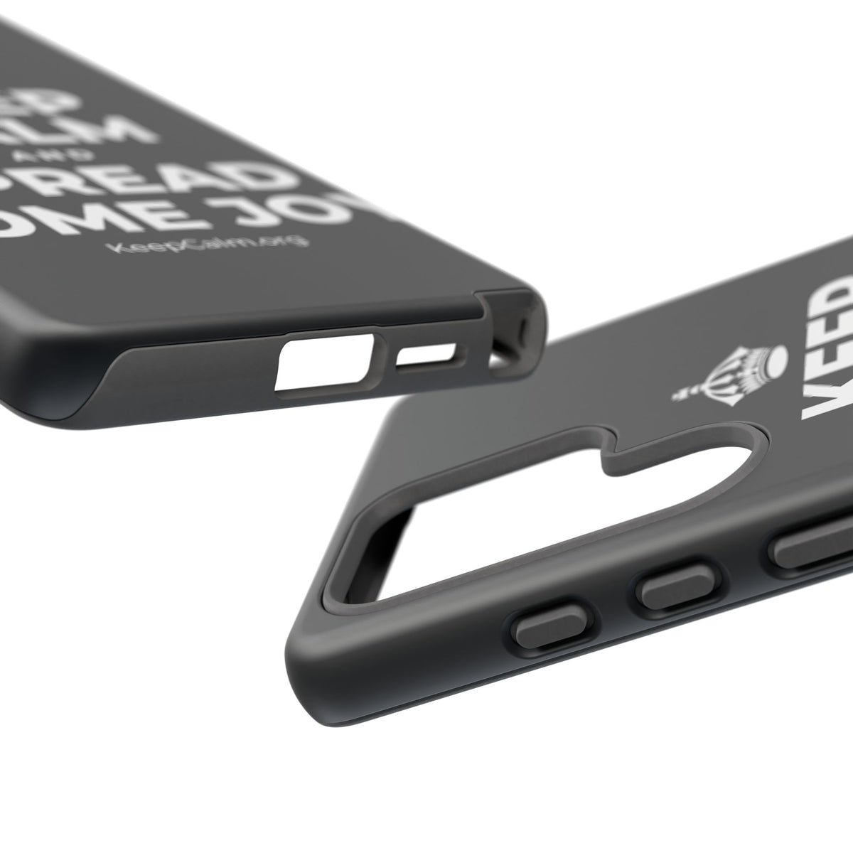 KEEP CALM AND SPREAD SOME JOY Phone Case (Dark)