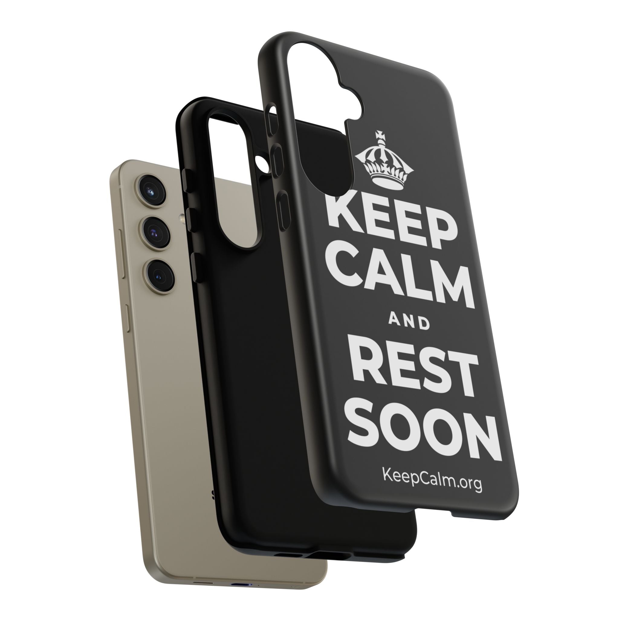 KEEP CALM AND REST SOON Phone Case
