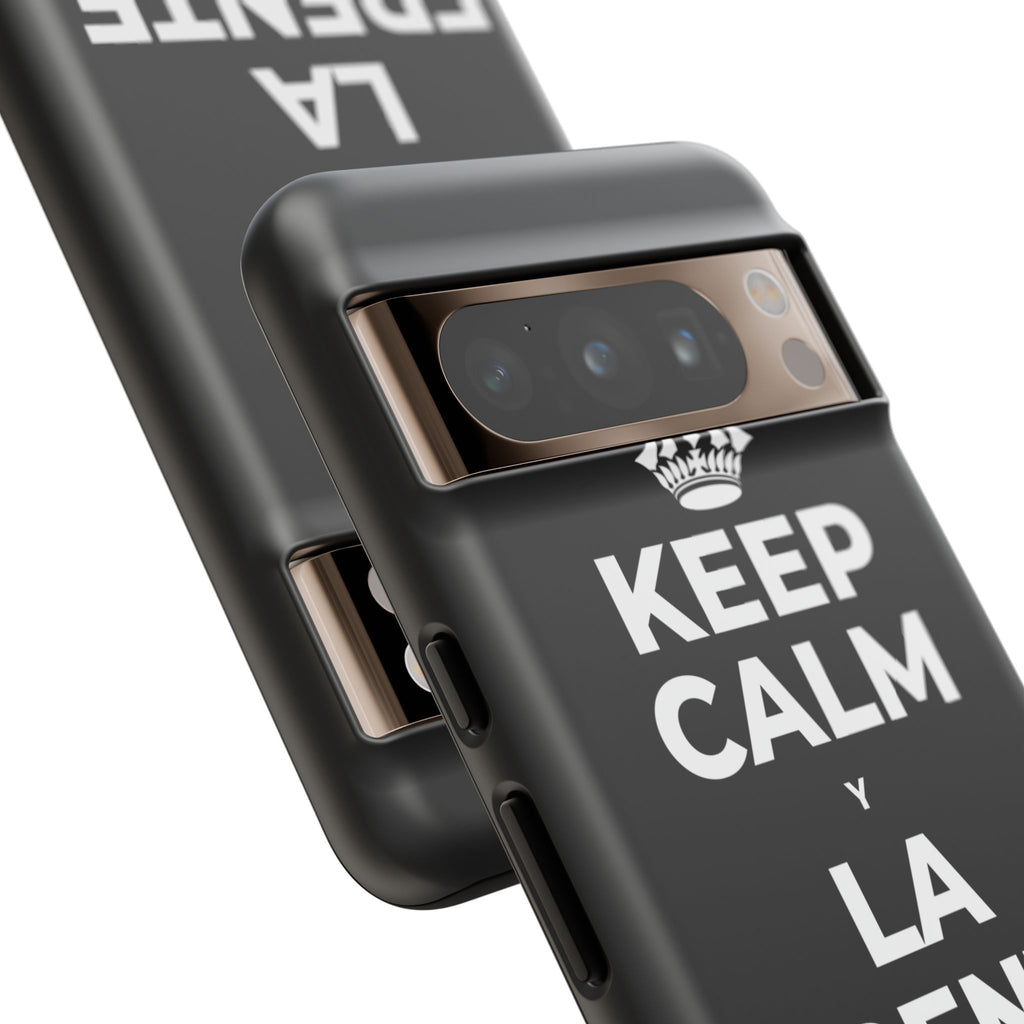 KEEP CALM Y LA FRENTE EN ALTO Phone Case