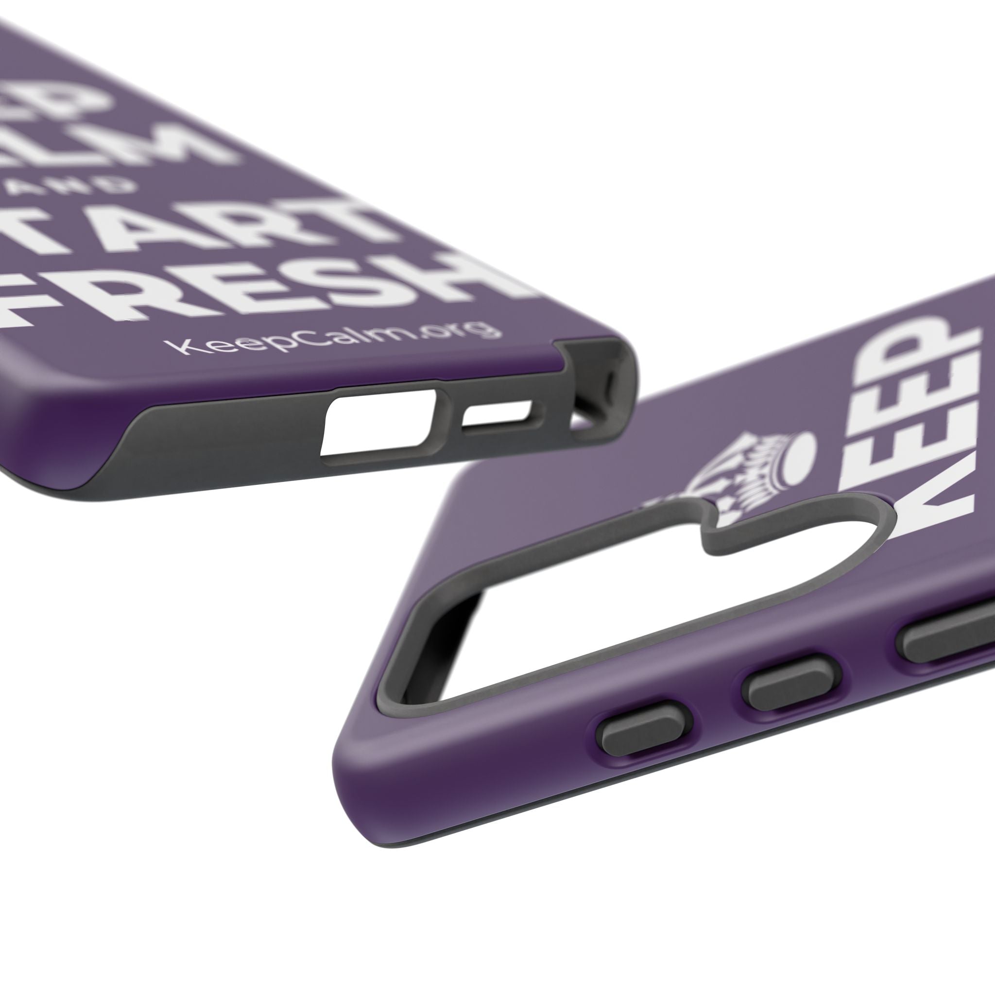 KEEP CALM AND START FRESH Phone Case