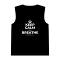 KEEP CALM AND BREATHE Tank Top