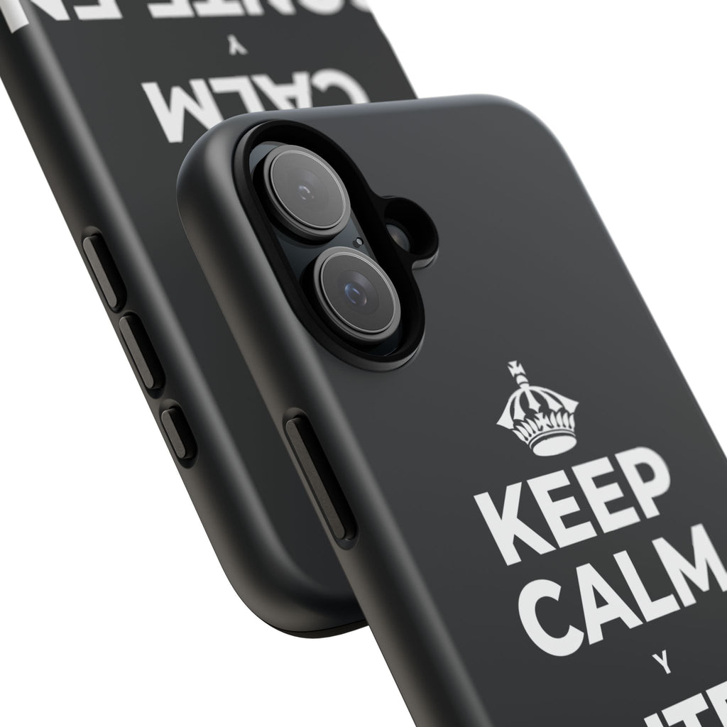 KEEP CALM Y PONTE EN MARCHA Phone Case (Dark)