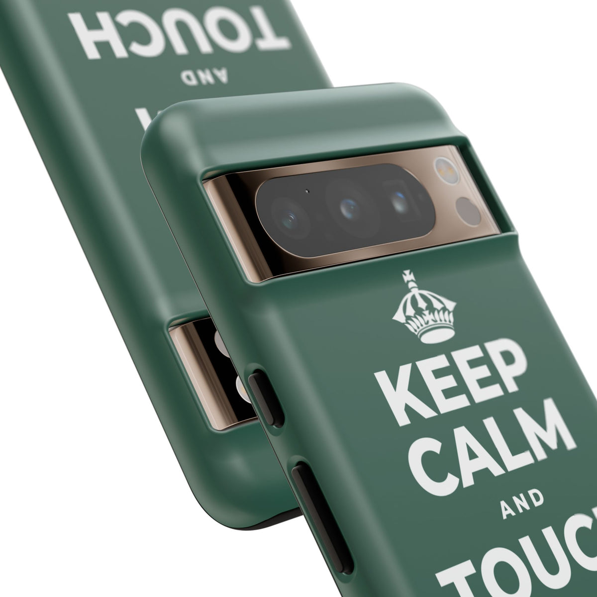 KEEP CALM AND TOUCH SOME GRASS Phone Case