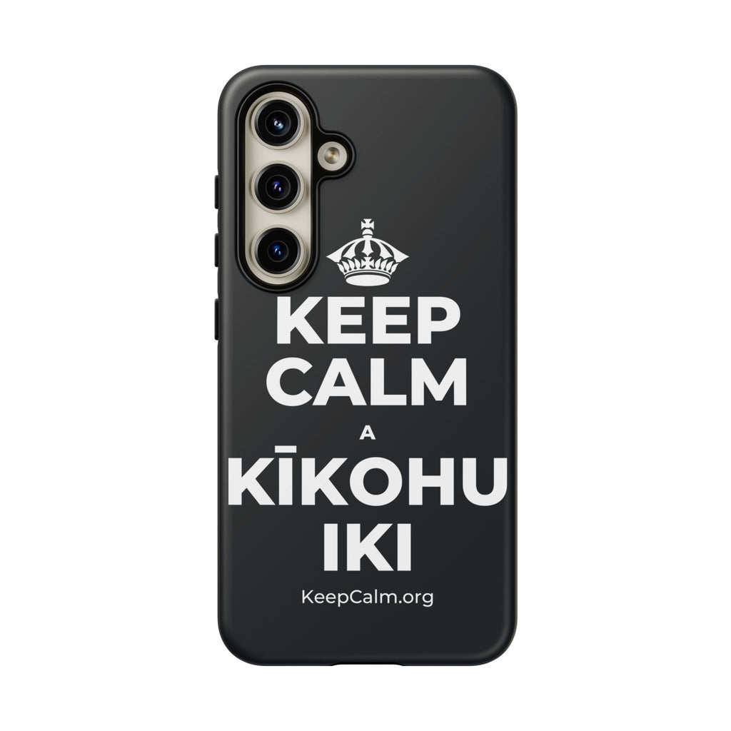 KEEP CALM A KĪKOHU IKI Phone Case (Dark)