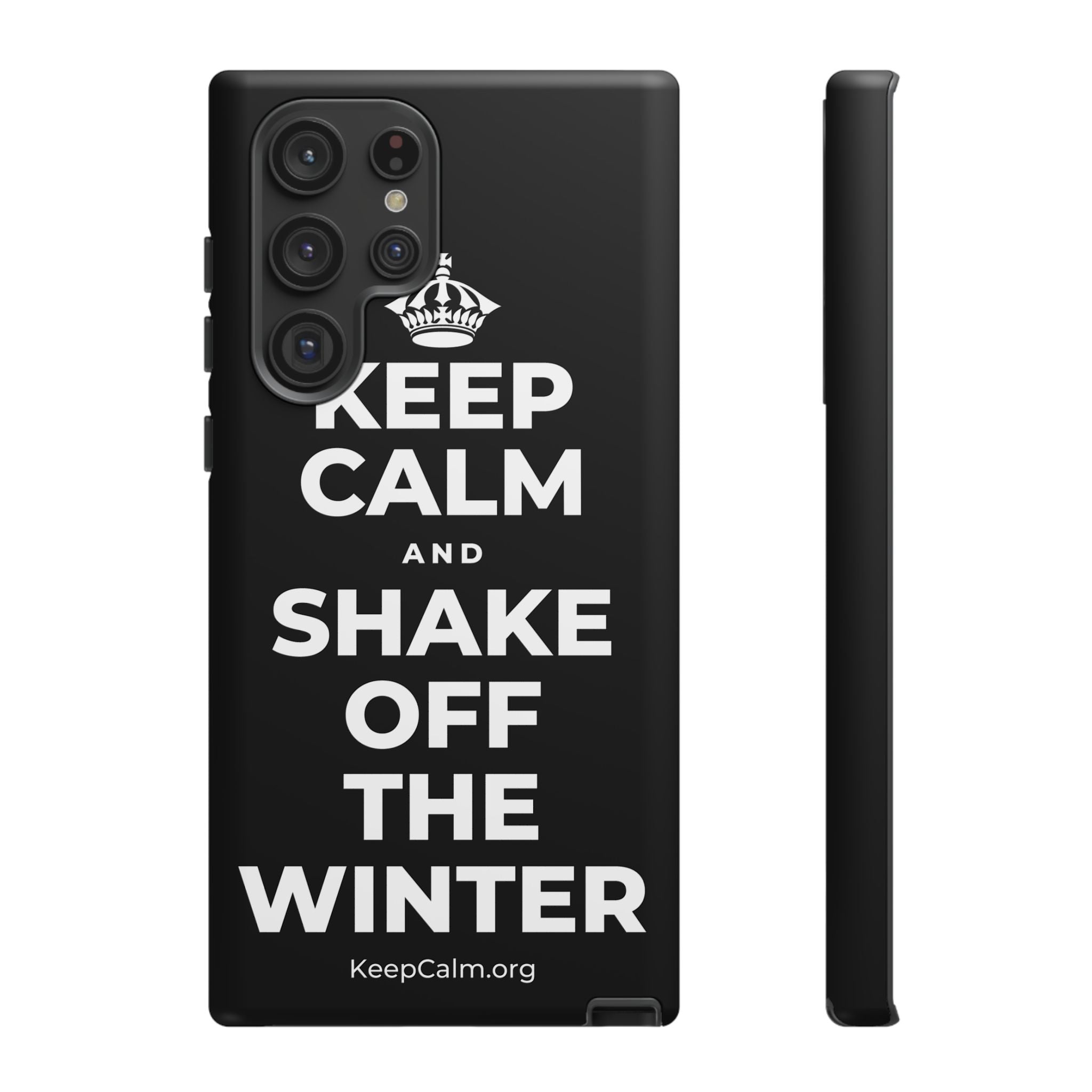 KEEP CALM AND SHAKE OFF THE WINTER Phone Case
