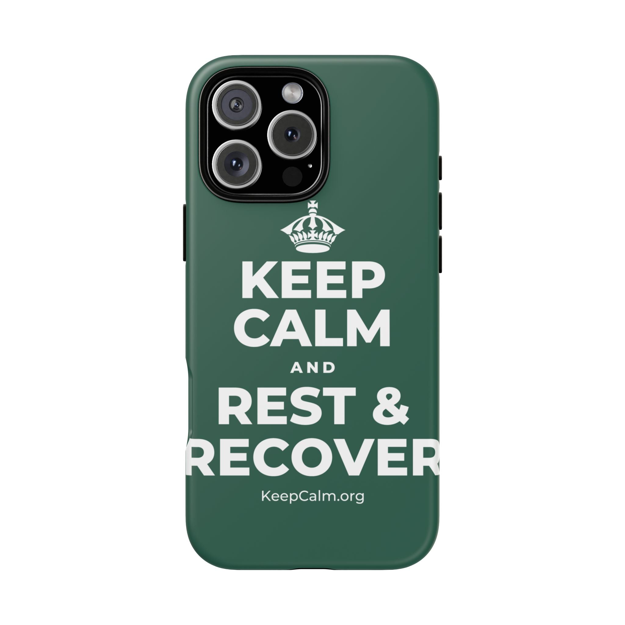 KEEP CALM AND REST & RECOVER Phone Case