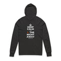 KEEP CALM AND 💃 THE NIGHT AWAY Hooded Long Sleeve Tee