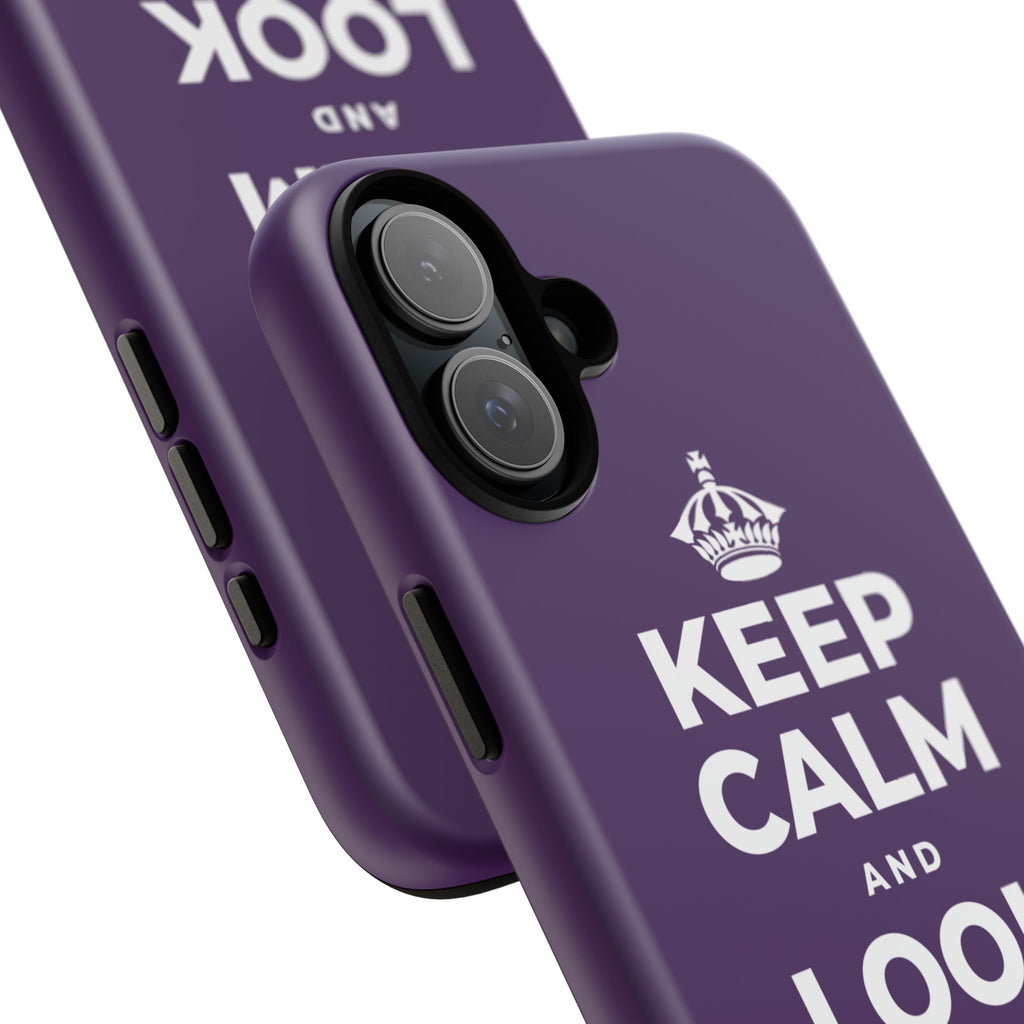 KEEP CALM AND LOOK FOR THE LIGHT Phone Case
