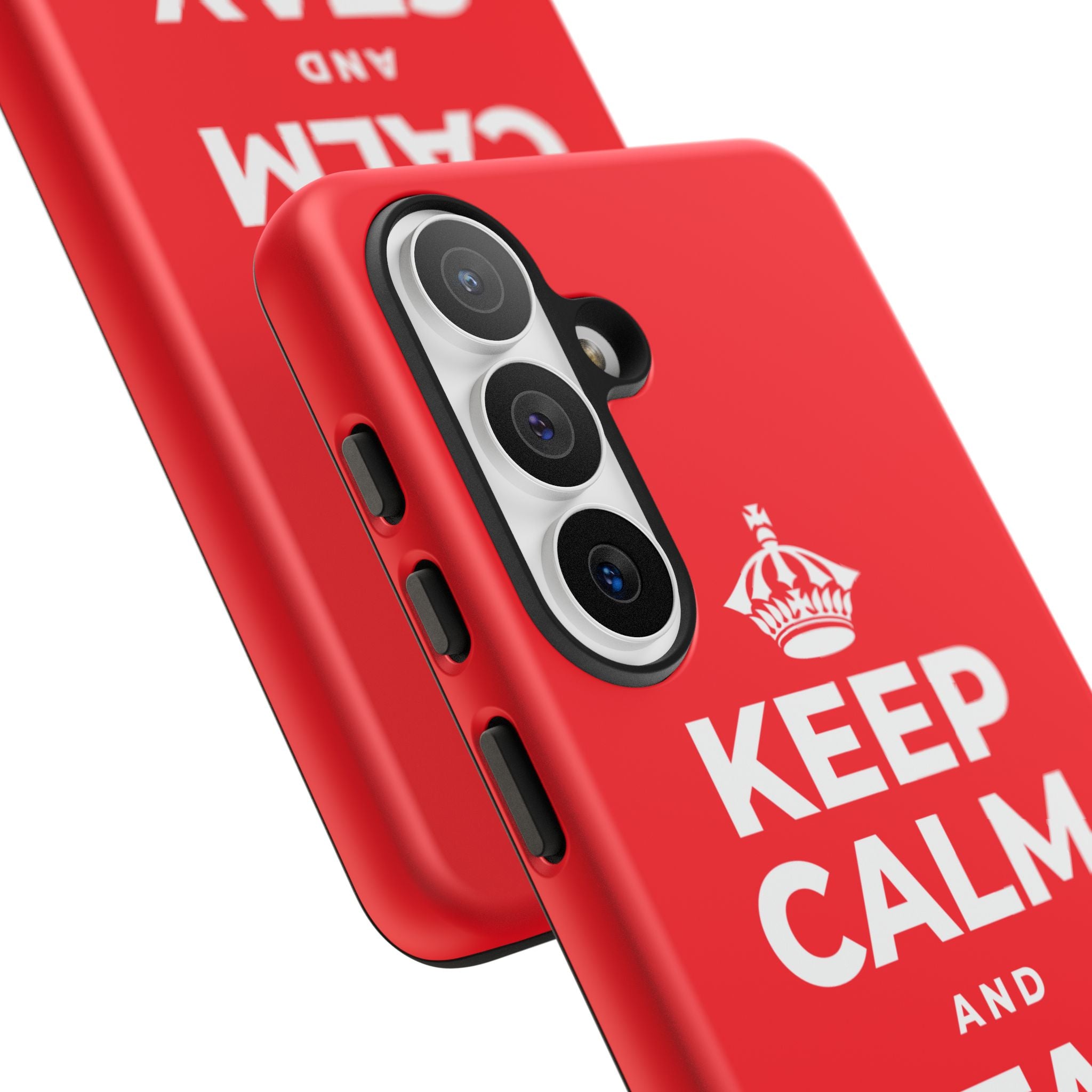 KEEP CALM AND STAY PRESENT Phone Case