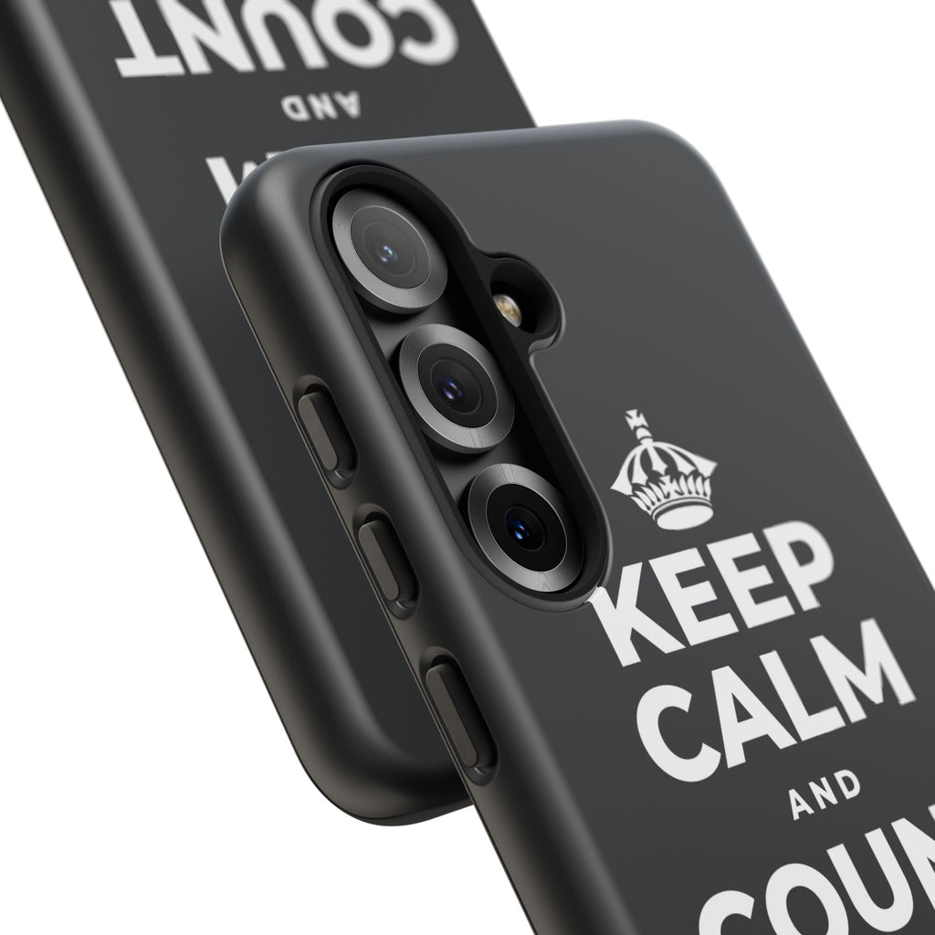 KEEP CALM AND COUNT KINDNESS AS LOVE Phone Case (Dark)
