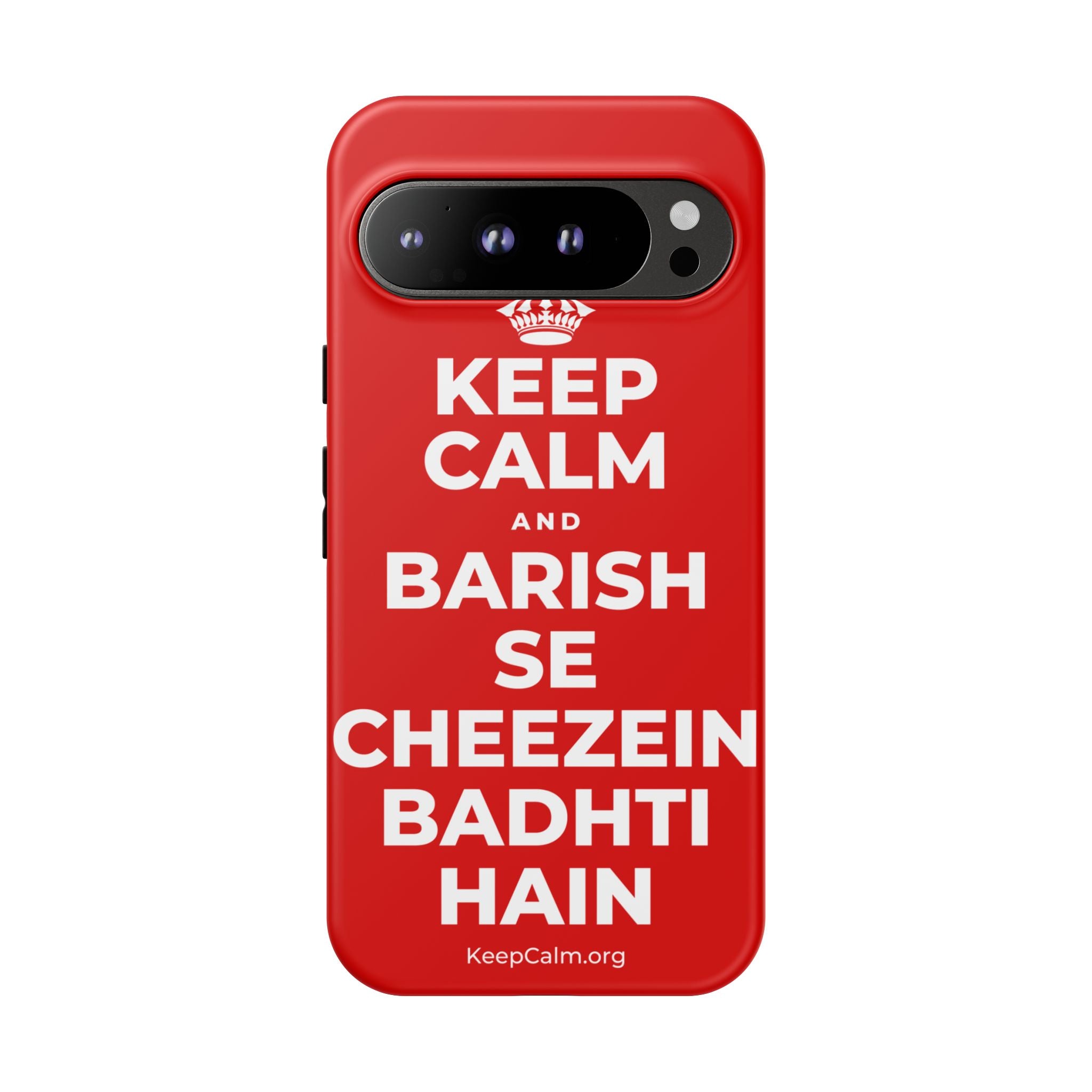 KEEP CALM AND BARISH SE CHEEZEIN BADHTI HAIN Phone Case