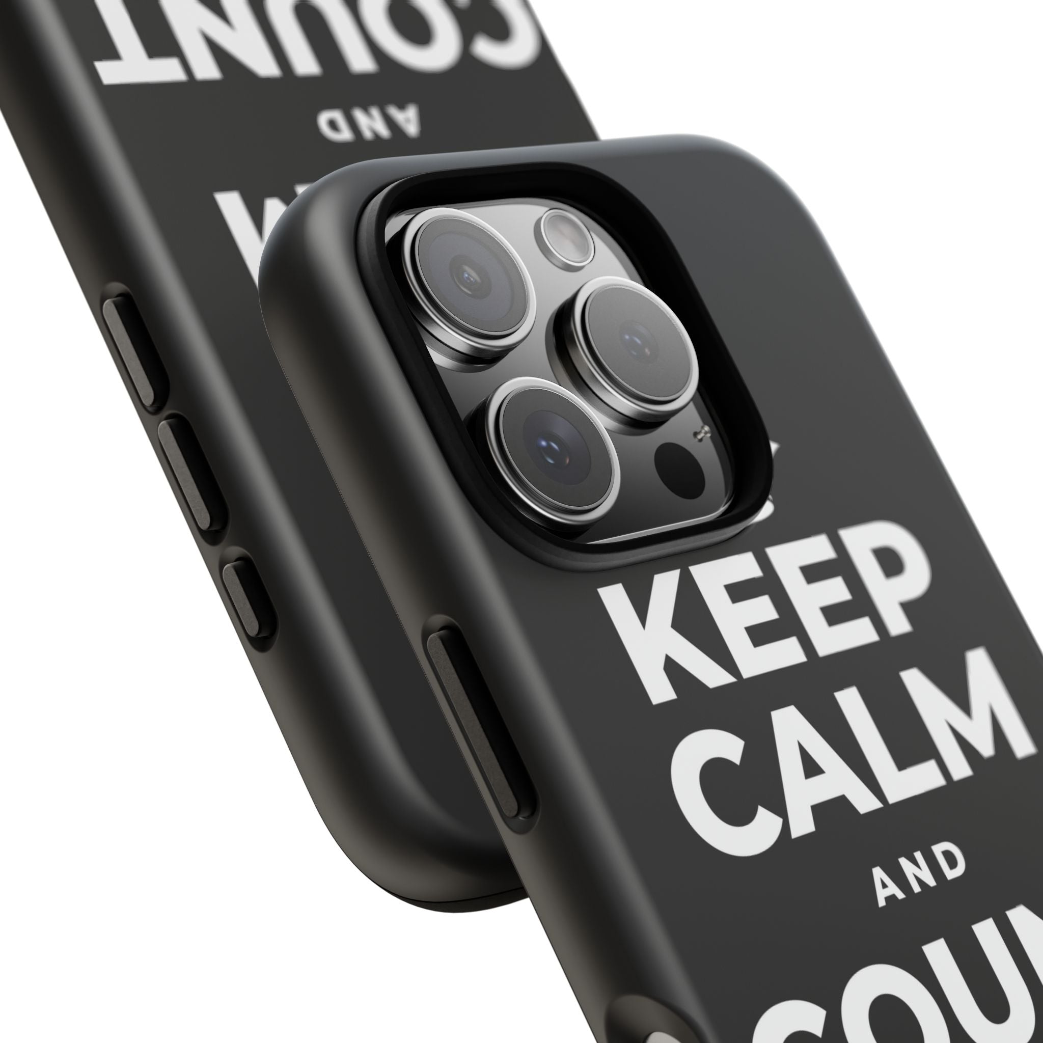 KEEP CALM AND COUNT SMALL WINS Phone Case