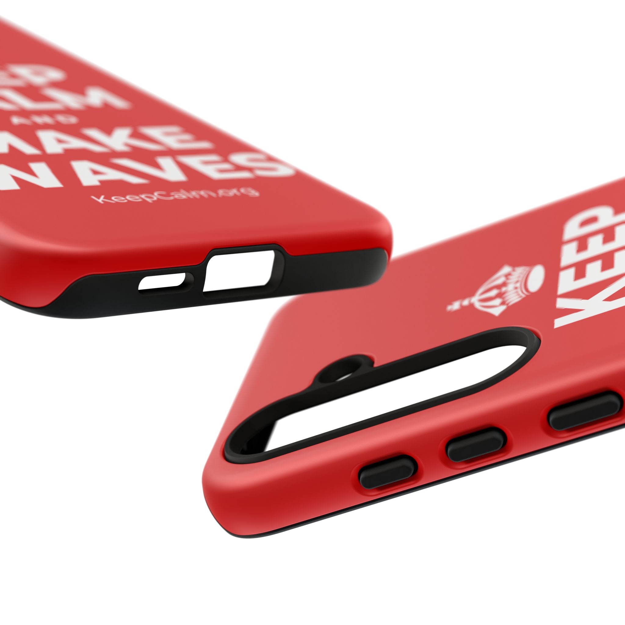 KEEP CALM AND MAKE WAVES Phone Case