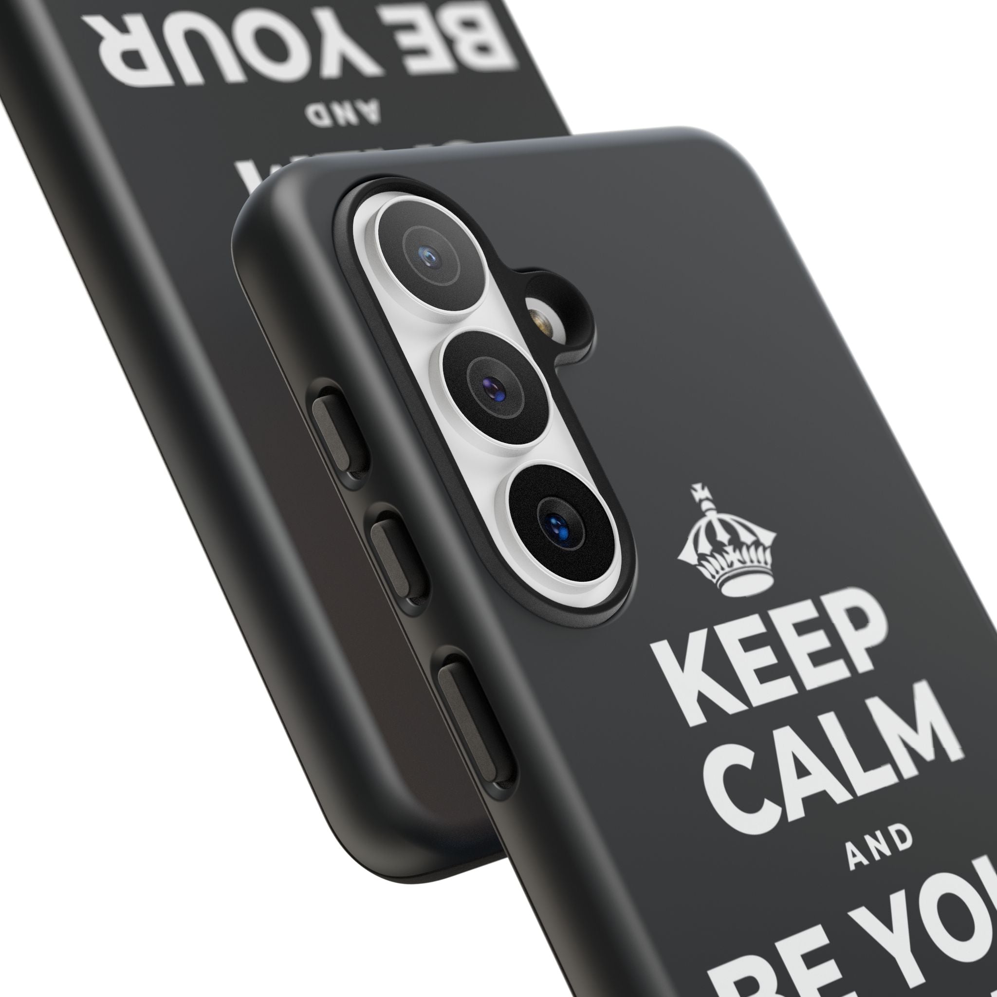KEEP CALM AND BE YOUR OWN VALENTINE Phone Case (Dark)