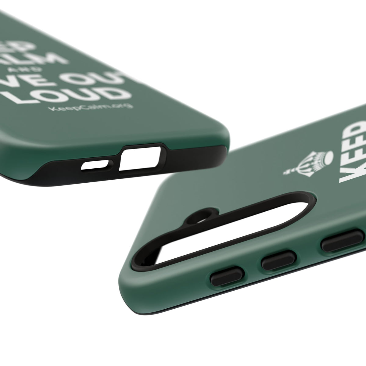 KEEP CALM AND LOVE OUT LOUD Phone Case