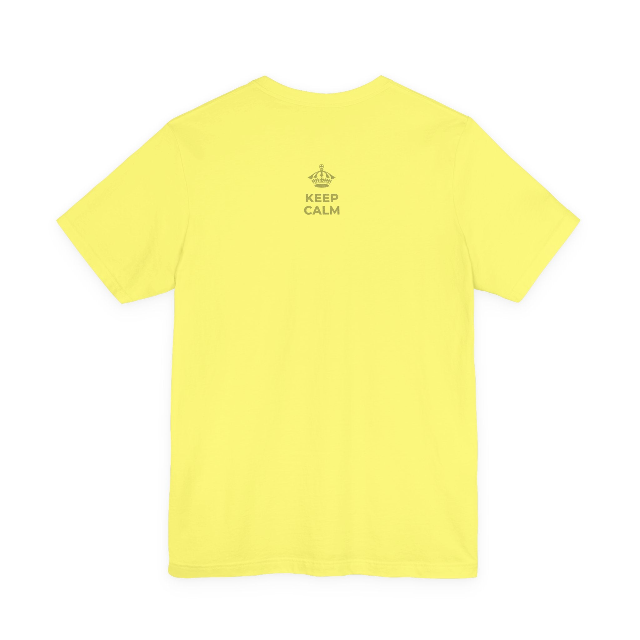 KEEP CALM A ALOHA IĀ ʻOE IHO, A LAILA I KEKAHI T-Shirt (Soft Cream–Heather Mauve)