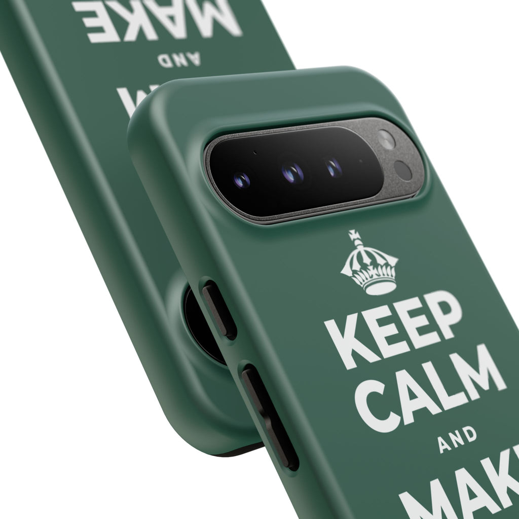 KEEP CALM AND MAKE SUNO MUSIC Phone Case
