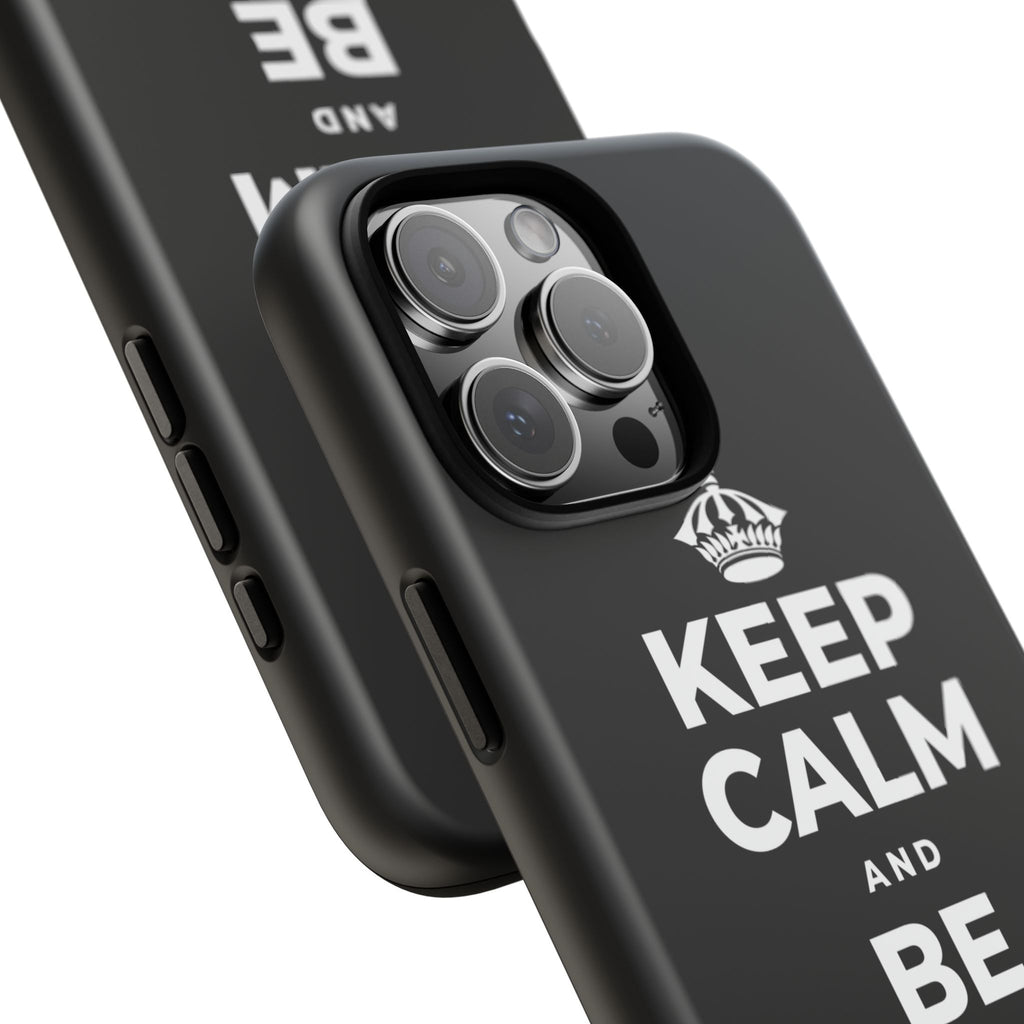 KEEP CALM AND BE STRONG LIKE A 🦕 Phone Case
