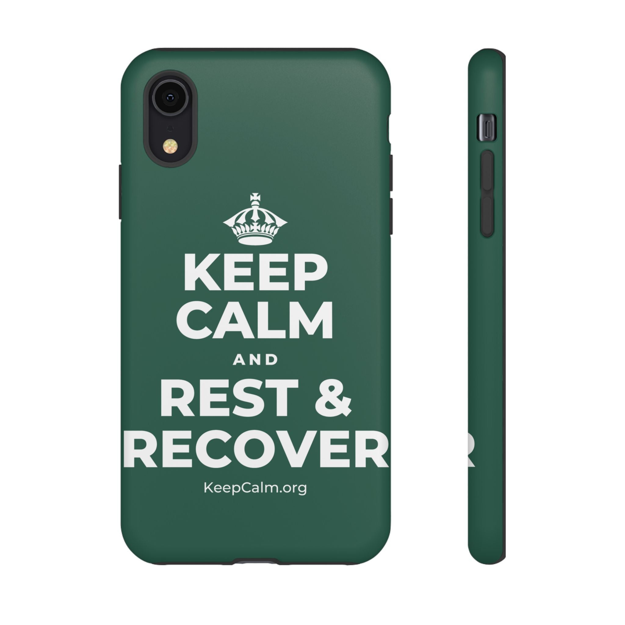 KEEP CALM AND REST & RECOVER Phone Case