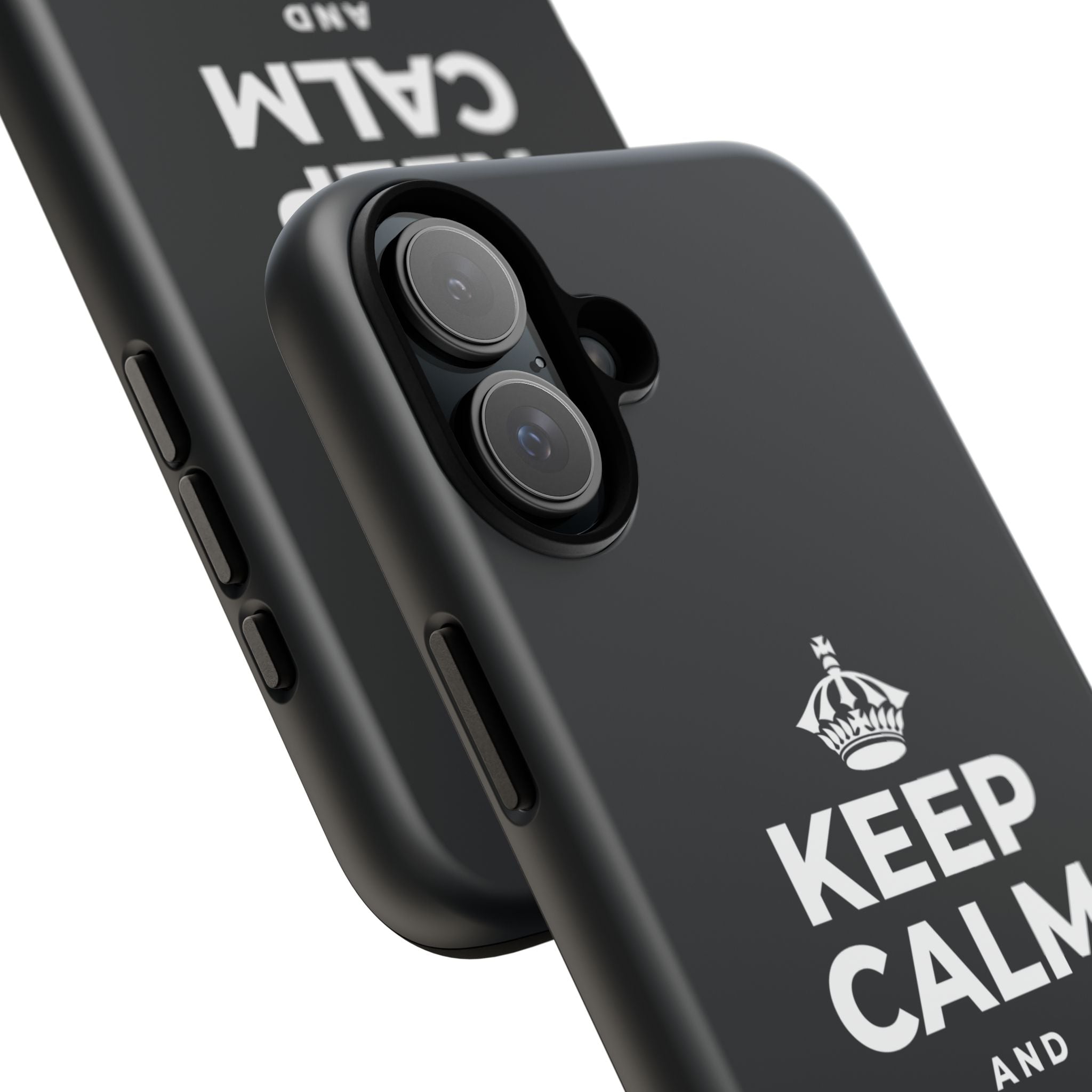 KEEP CALM AND UNCLENCH Phone Case (Dark)
