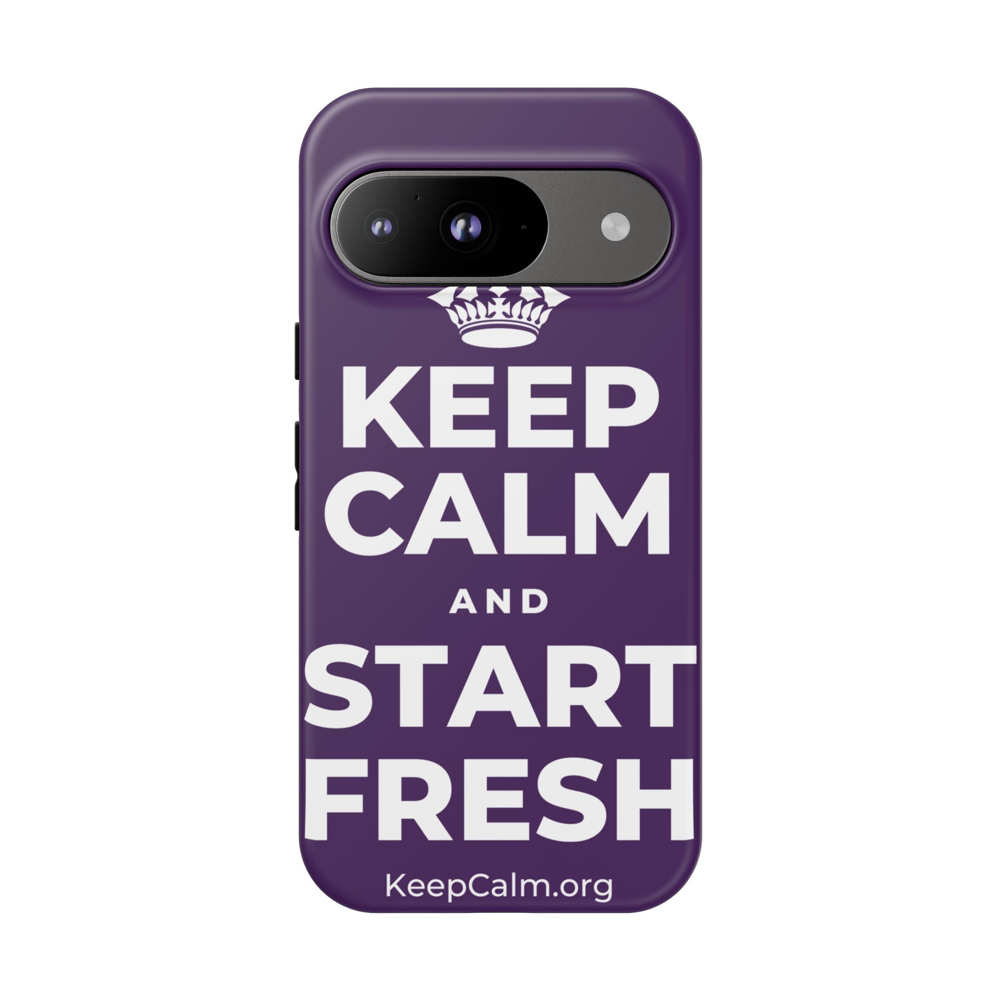 KEEP CALM AND START FRESH Phone Case
