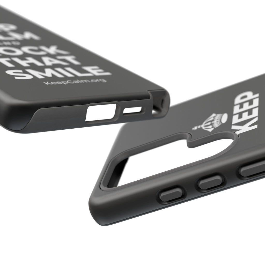 KEEP CALM AND ROCK THAT SMILE Phone Case