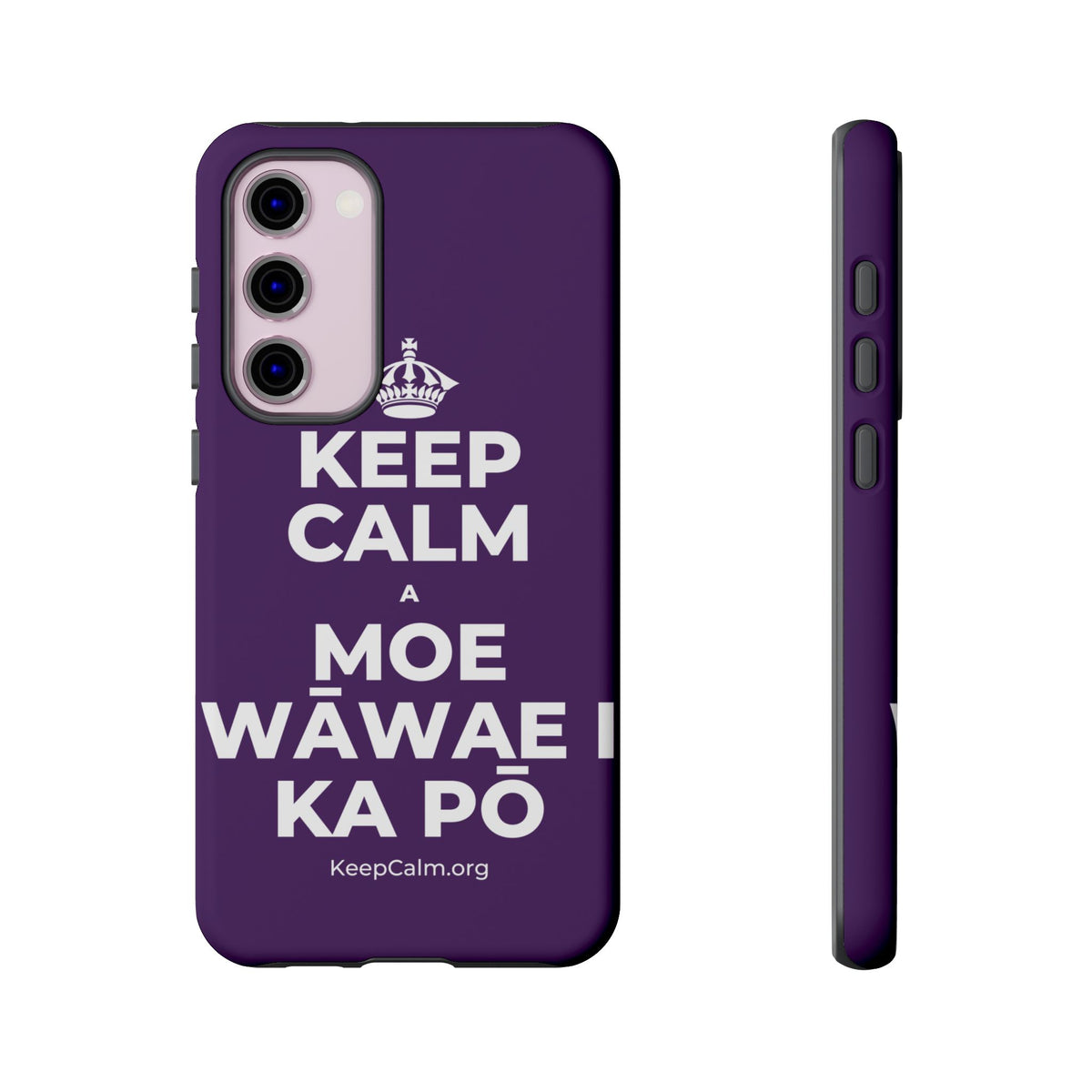 KEEP CALM A MOE WĀWAE I KA PŌ Phone Case