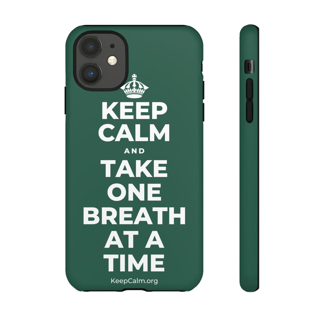 KEEP CALM AND TAKE ONE BREATH AT A TIME Phone Case