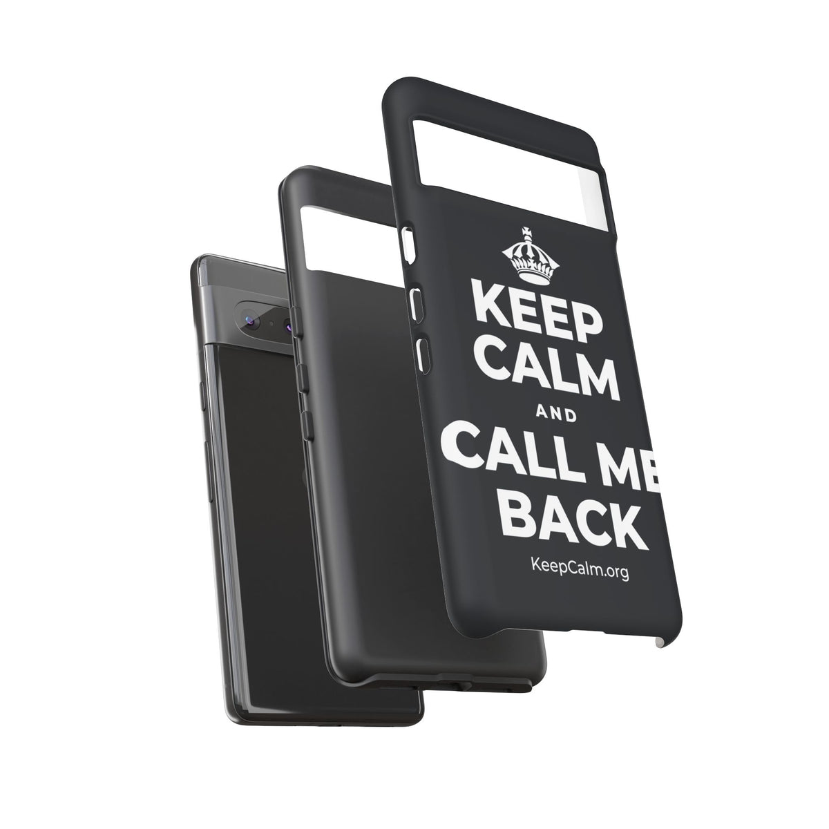 KEEP CALM AND CALL ME BACK Phone Case (Dark)