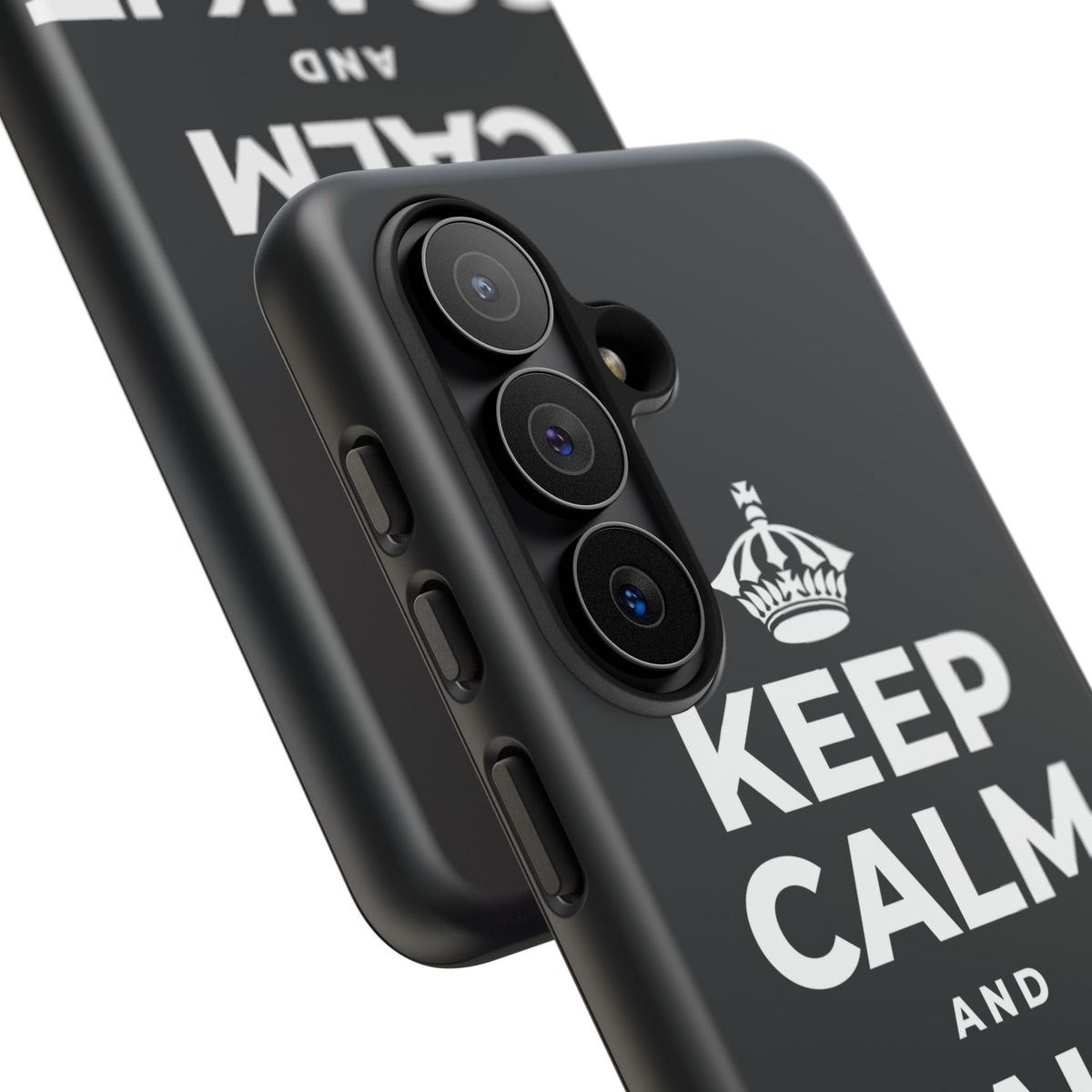 KEEP CALM AND SOAK IT IN Phone Case (Dark)