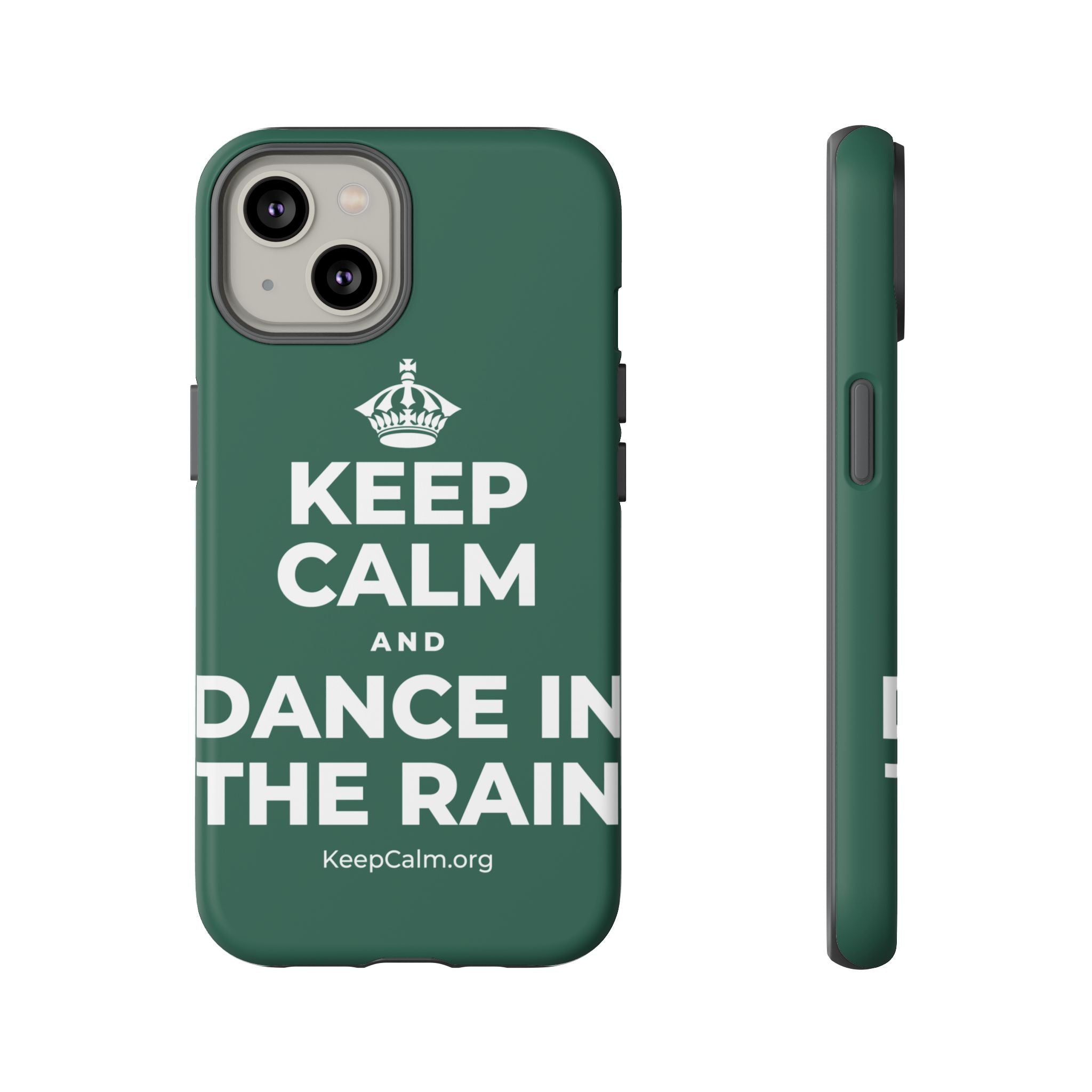 KEEP CALM AND DANCE IN THE RAIN Phone Case