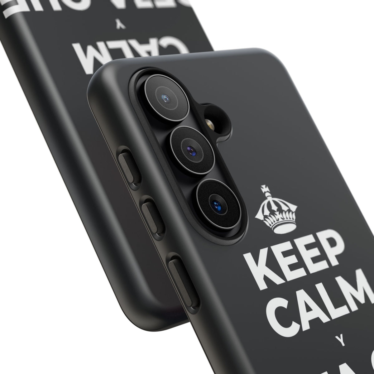KEEP CALM Y DEJA QUE BASTE Phone Case (Dark)