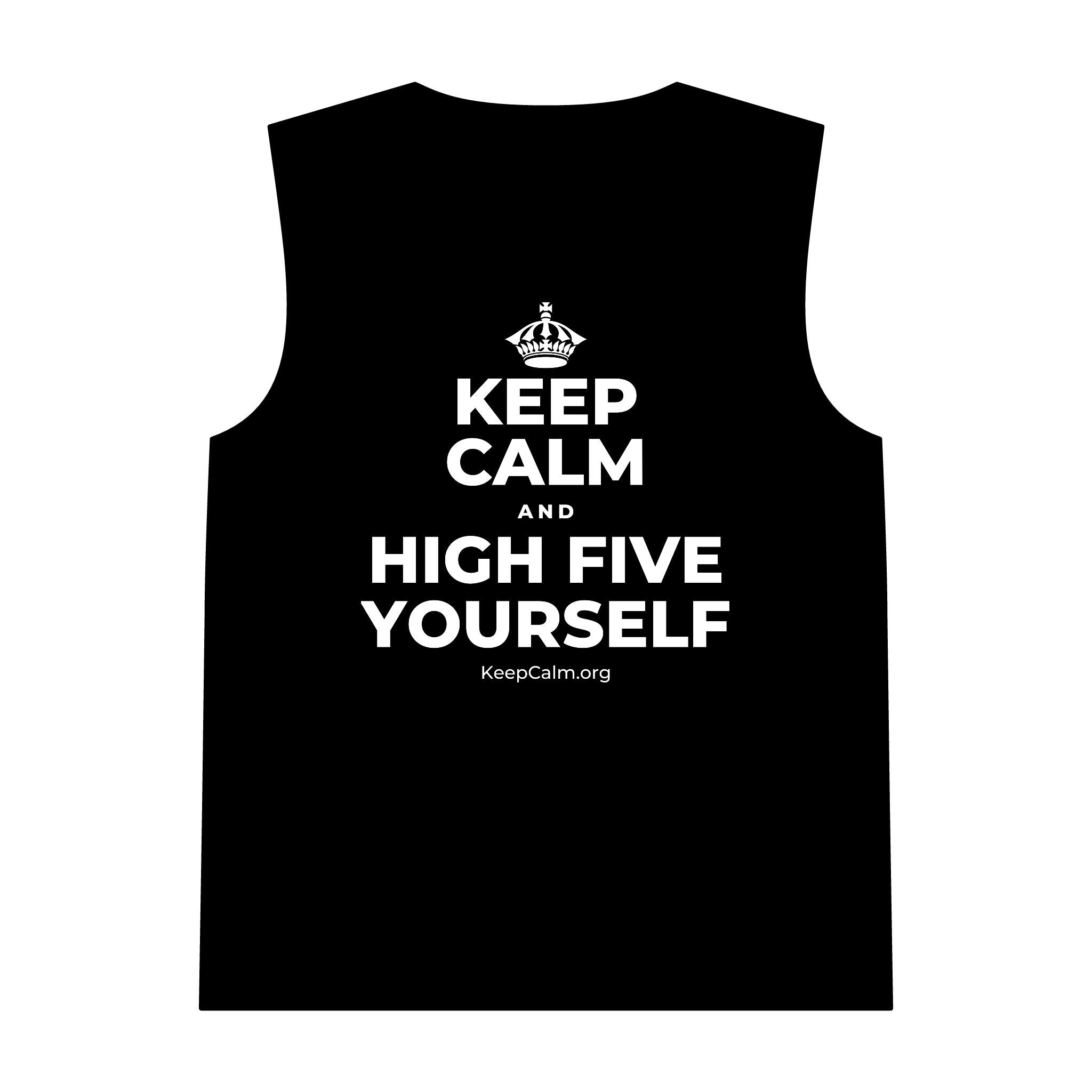 KEEP CALM AND HIGH FIVE YOURSELF Tank Top