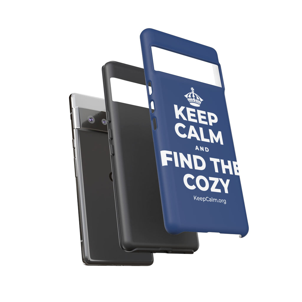 KEEP CALM AND FIND THE COZY Phone Case