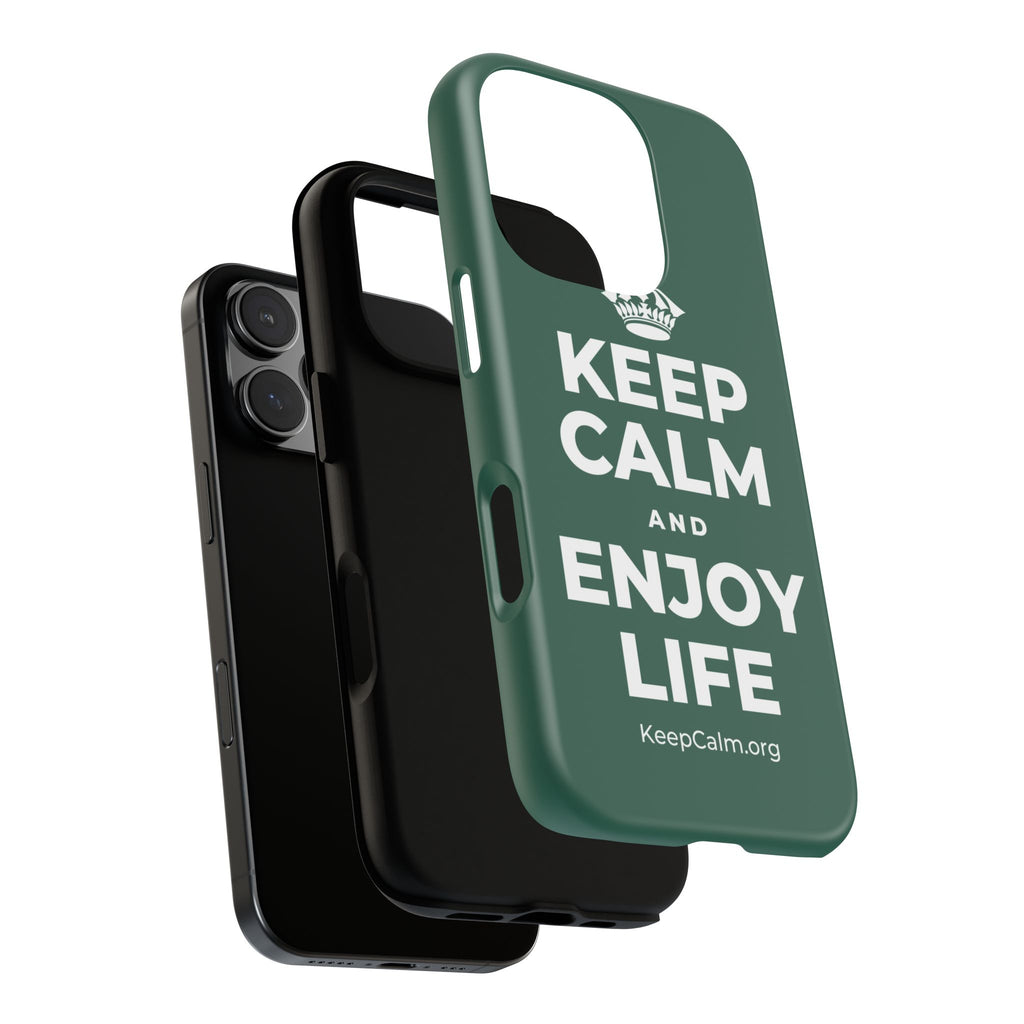 KEEP CALM AND ENJOY LIFE Phone Case