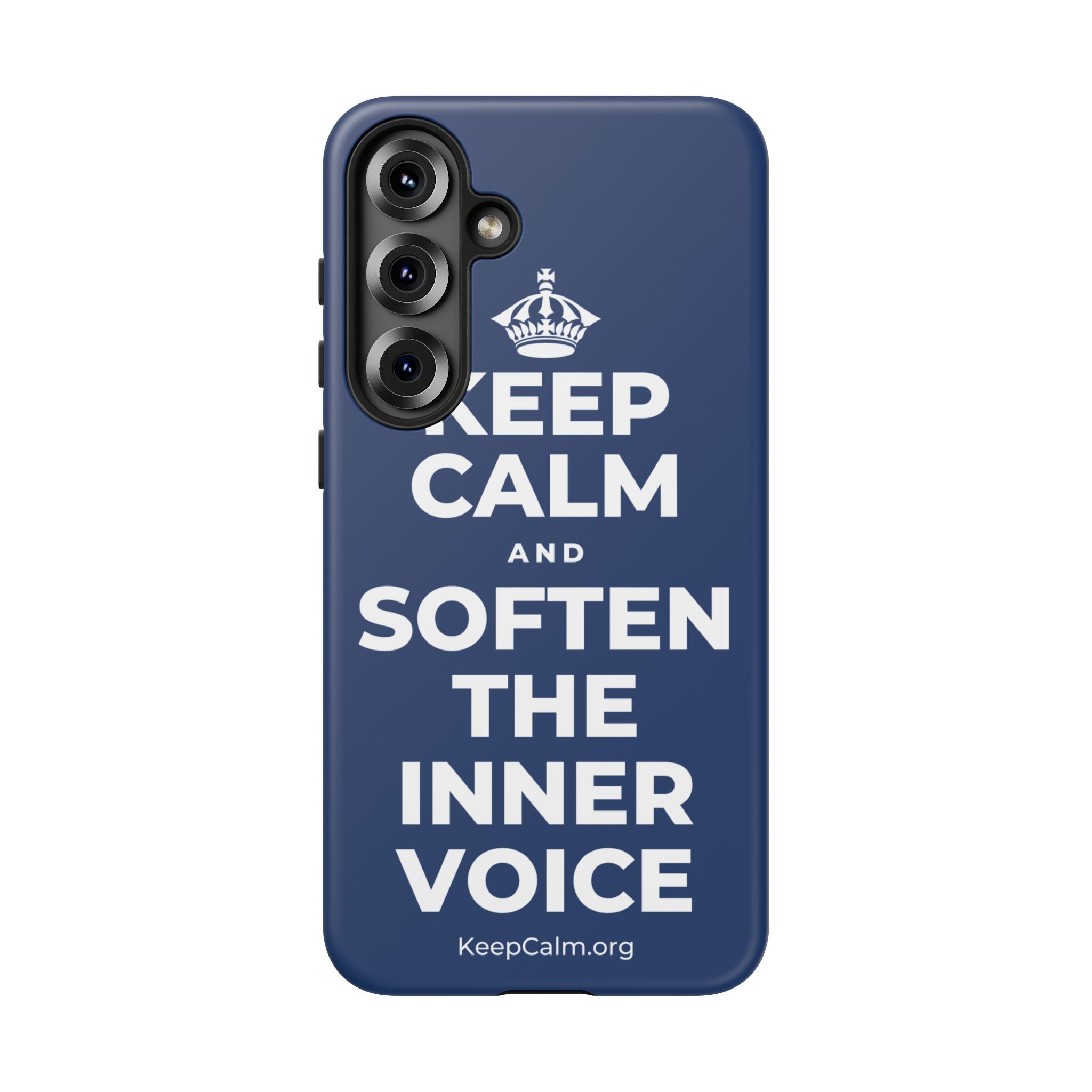 KEEP CALM AND SOFTEN THE INNER VOICE Phone Case