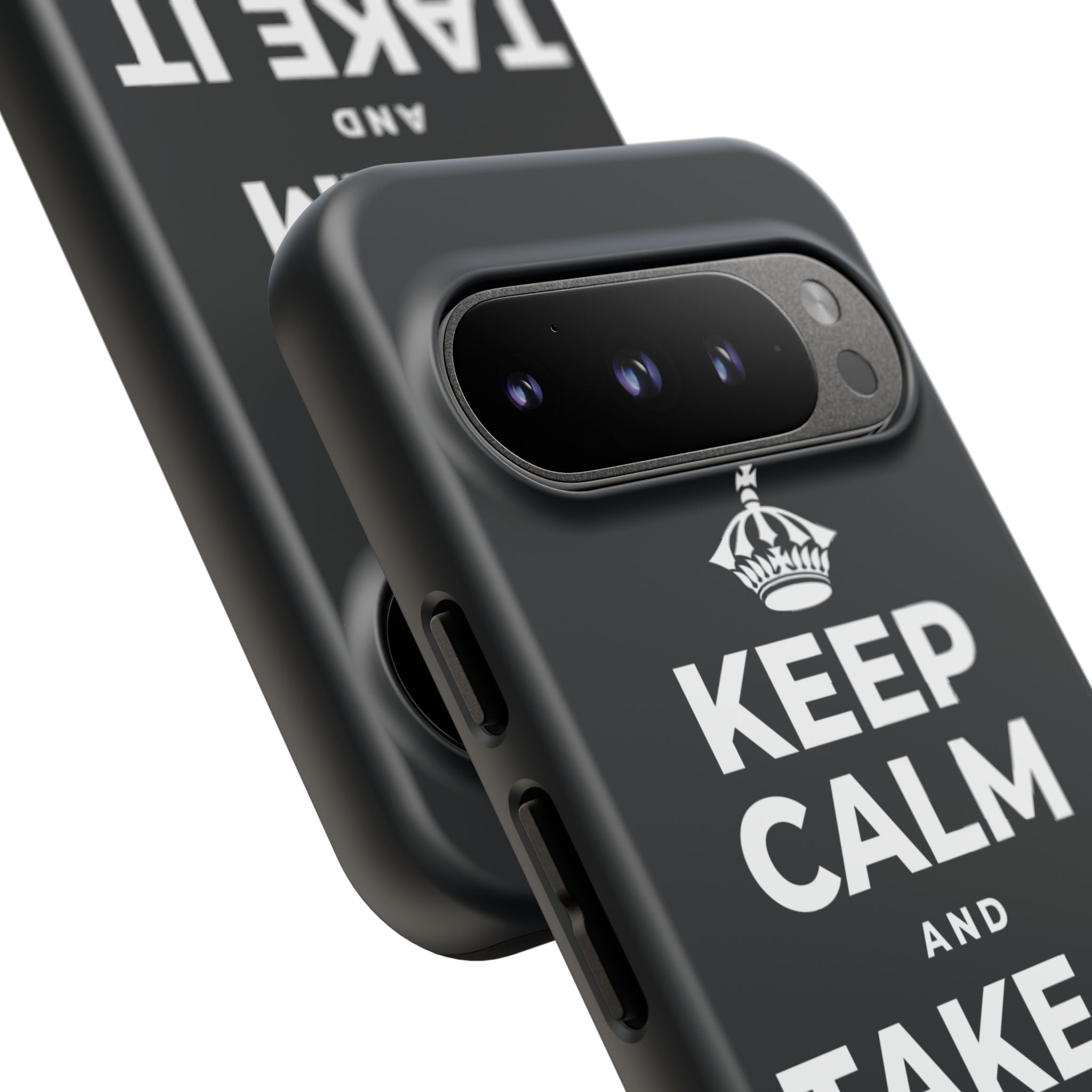 KEEP CALM AND TAKE IT ONE DAY AT A TIME Phone Case (Dark)